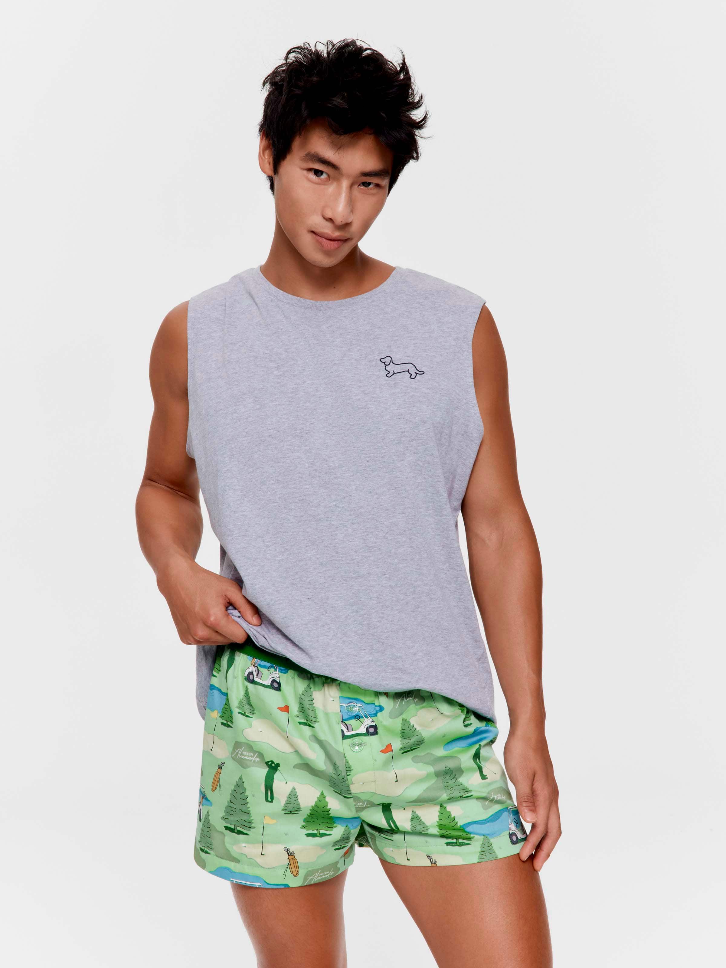 Golf 100% Cotton Boxer Short