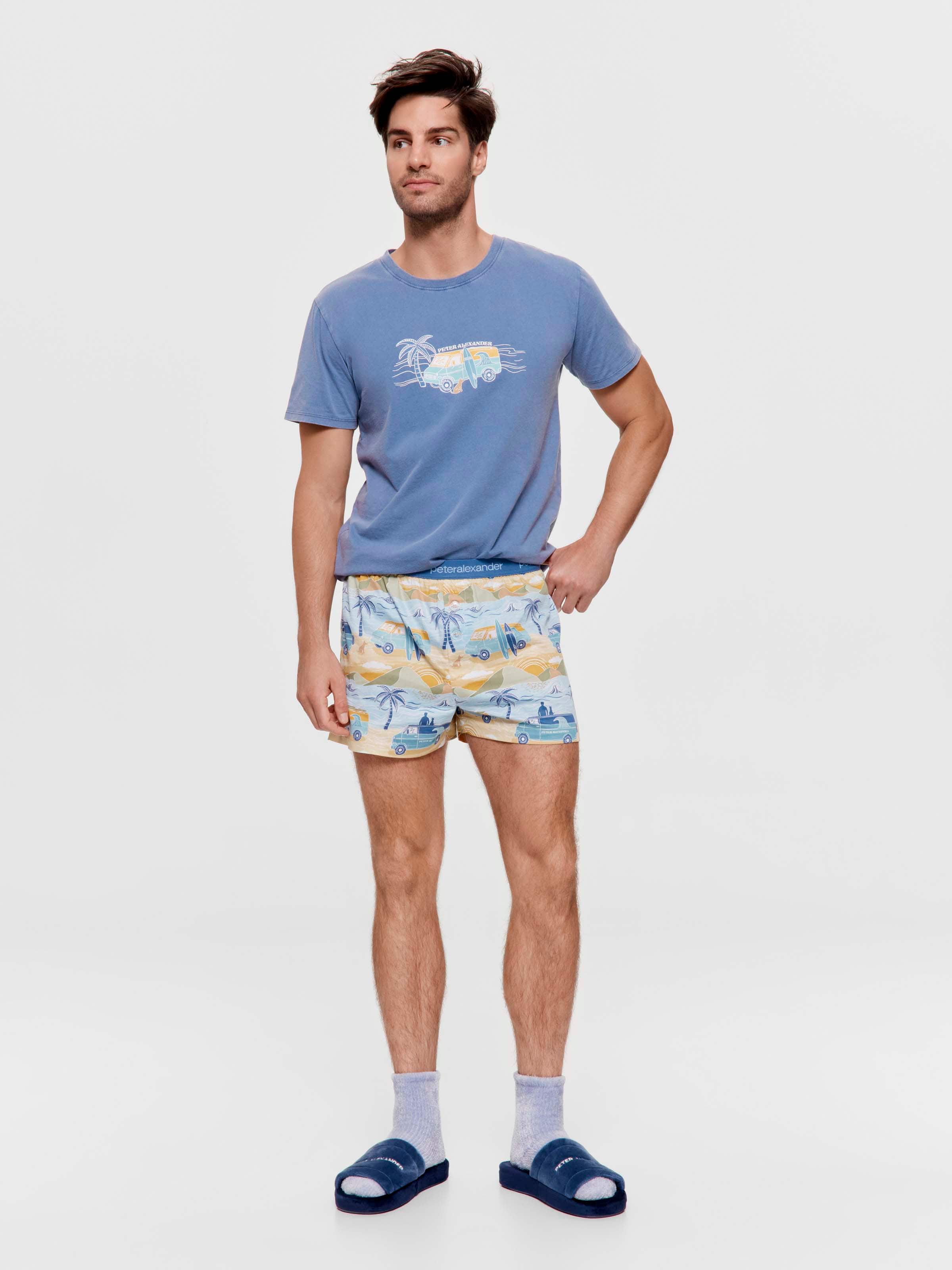 Surf Van 100% Cotton Boxer Short