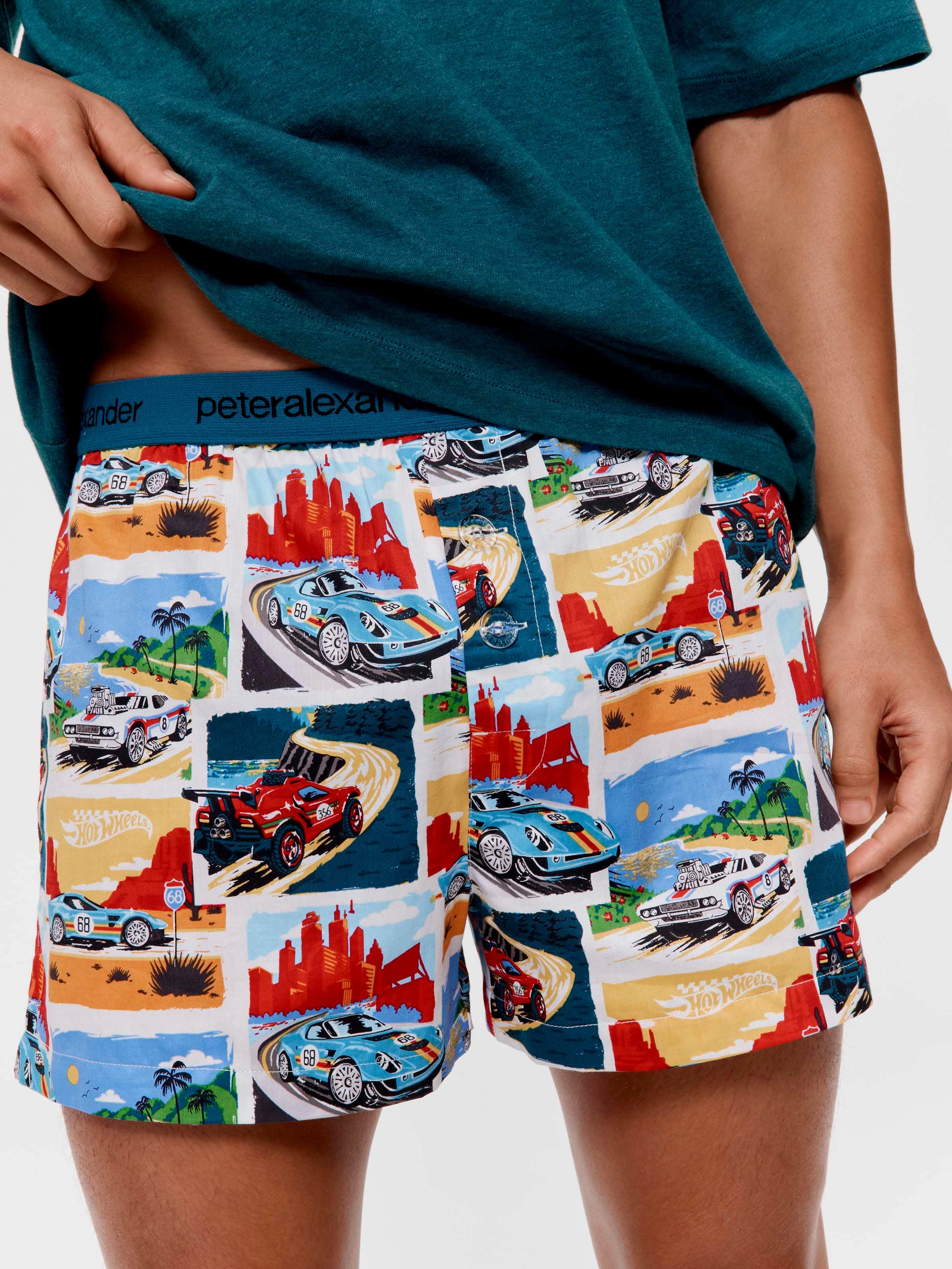 Hot Wheels 100% Cotton Boxer Short