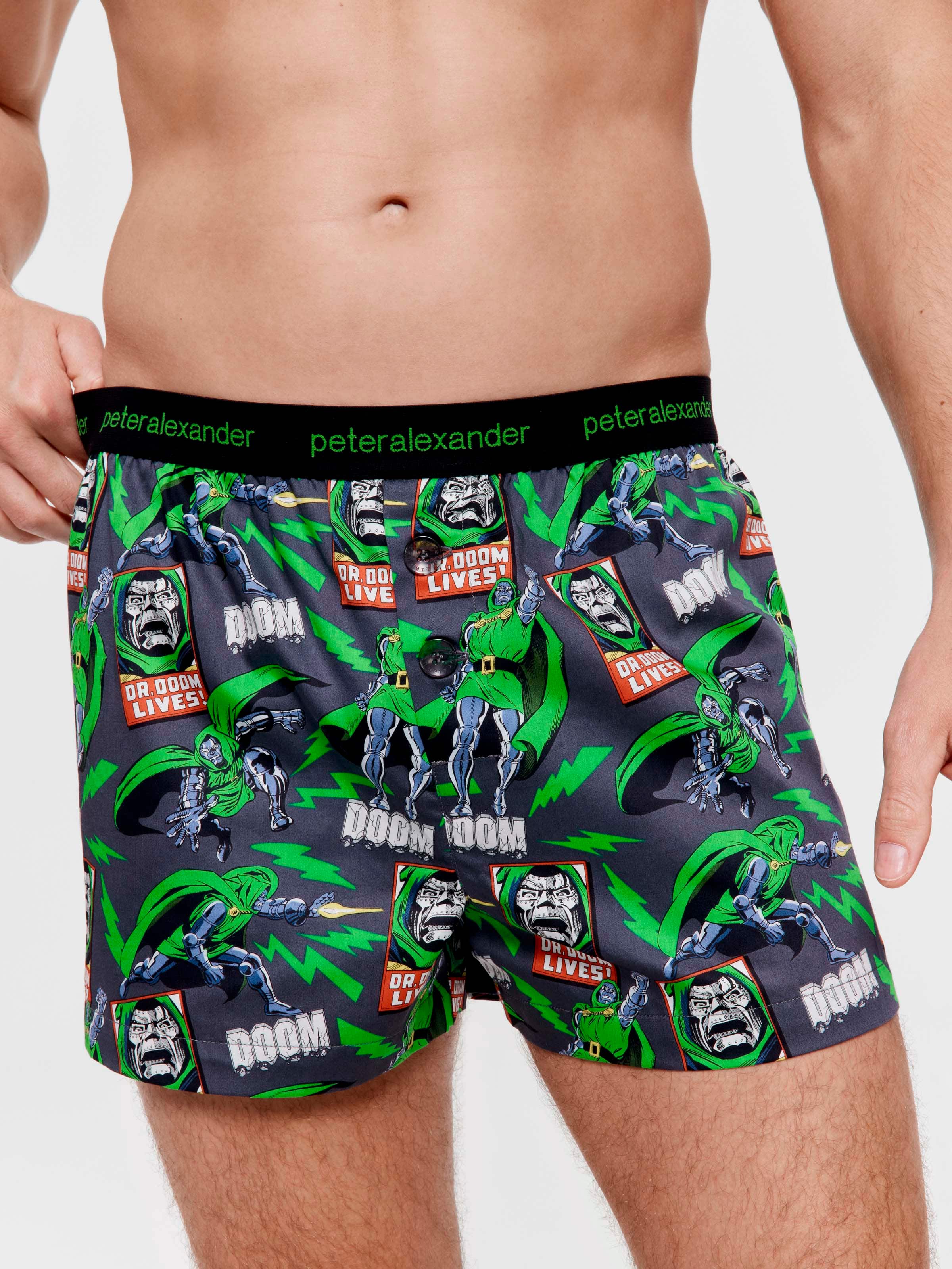 Dr Doom 100% Cotton Boxer Short
