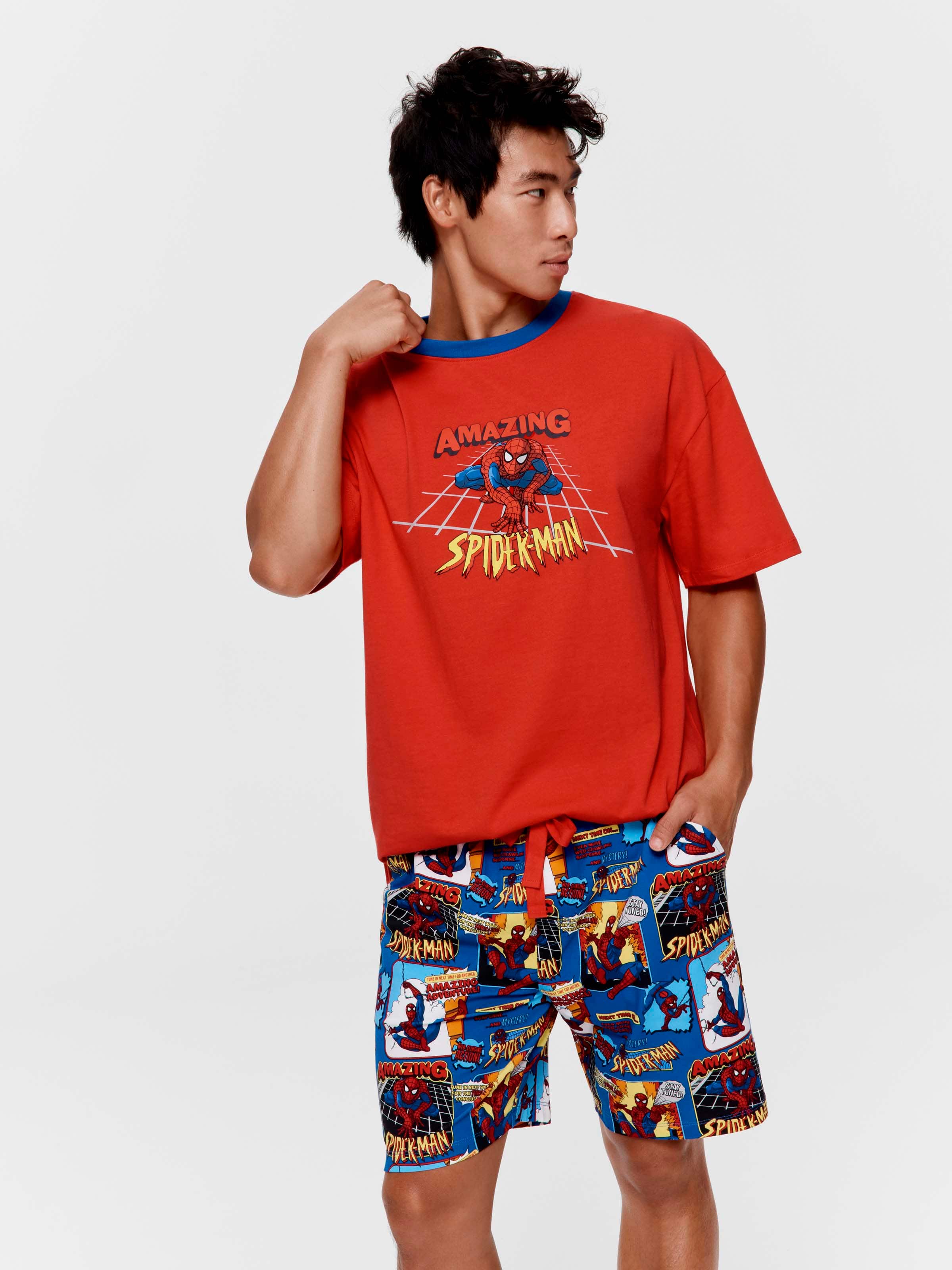 Amazing Spider-Man Short Sleeve Pj Set
