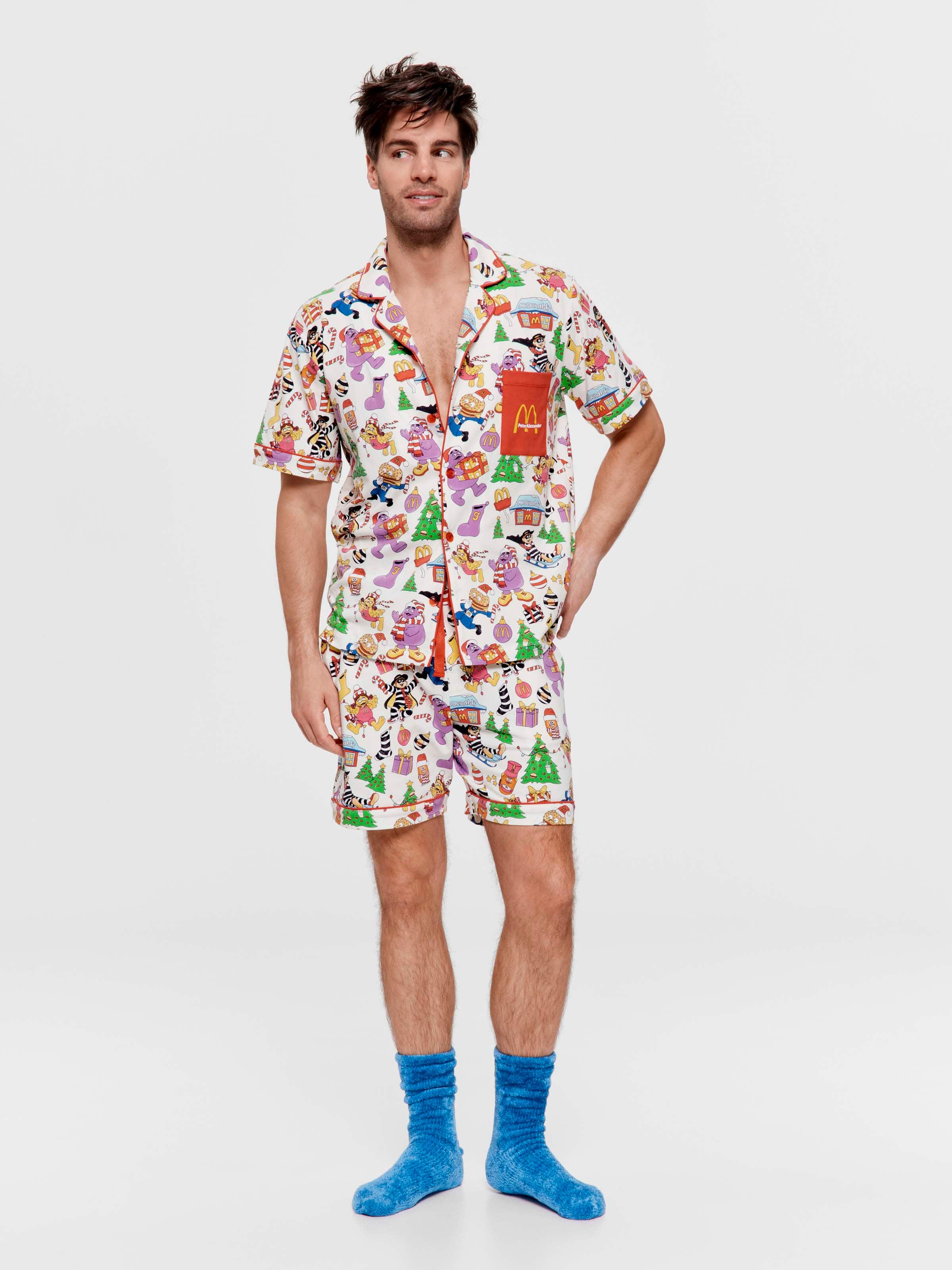Macca's Christmas Boxed Short Sleeve Pj Set
