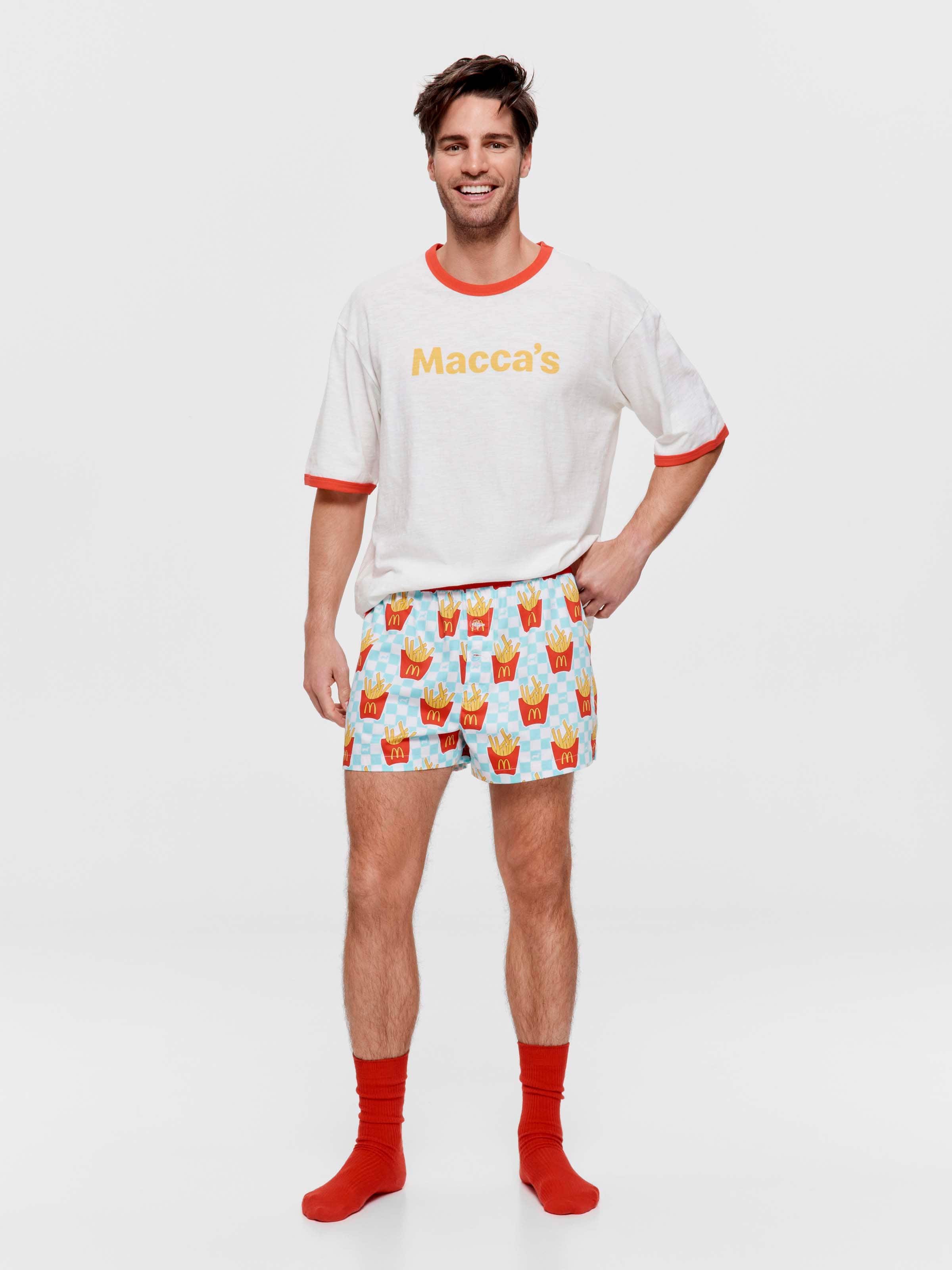 Macca's 100% Cotton Boxer Short