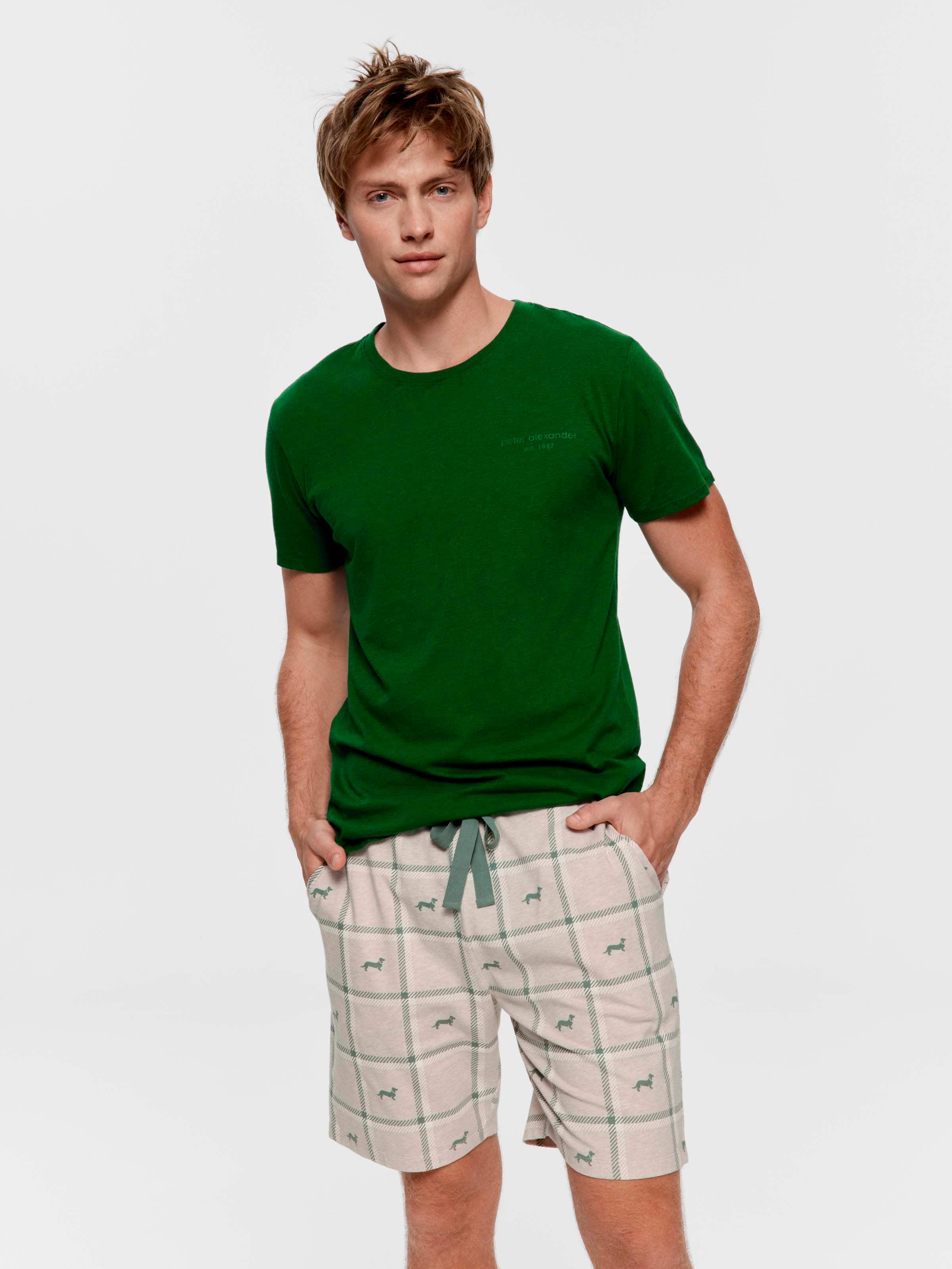 Penny Check Mid Short