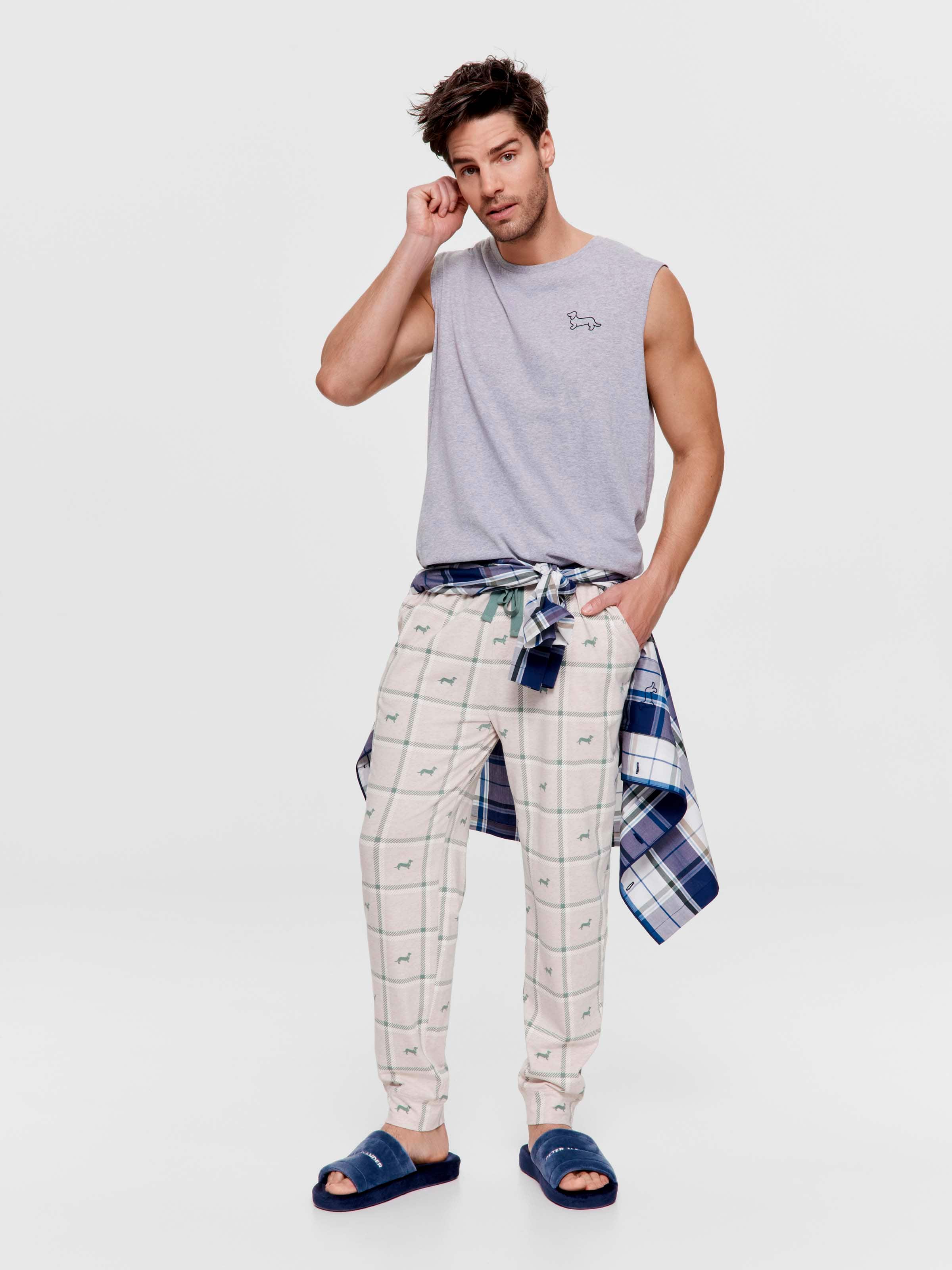 Penny Check Jogger Pj Pant