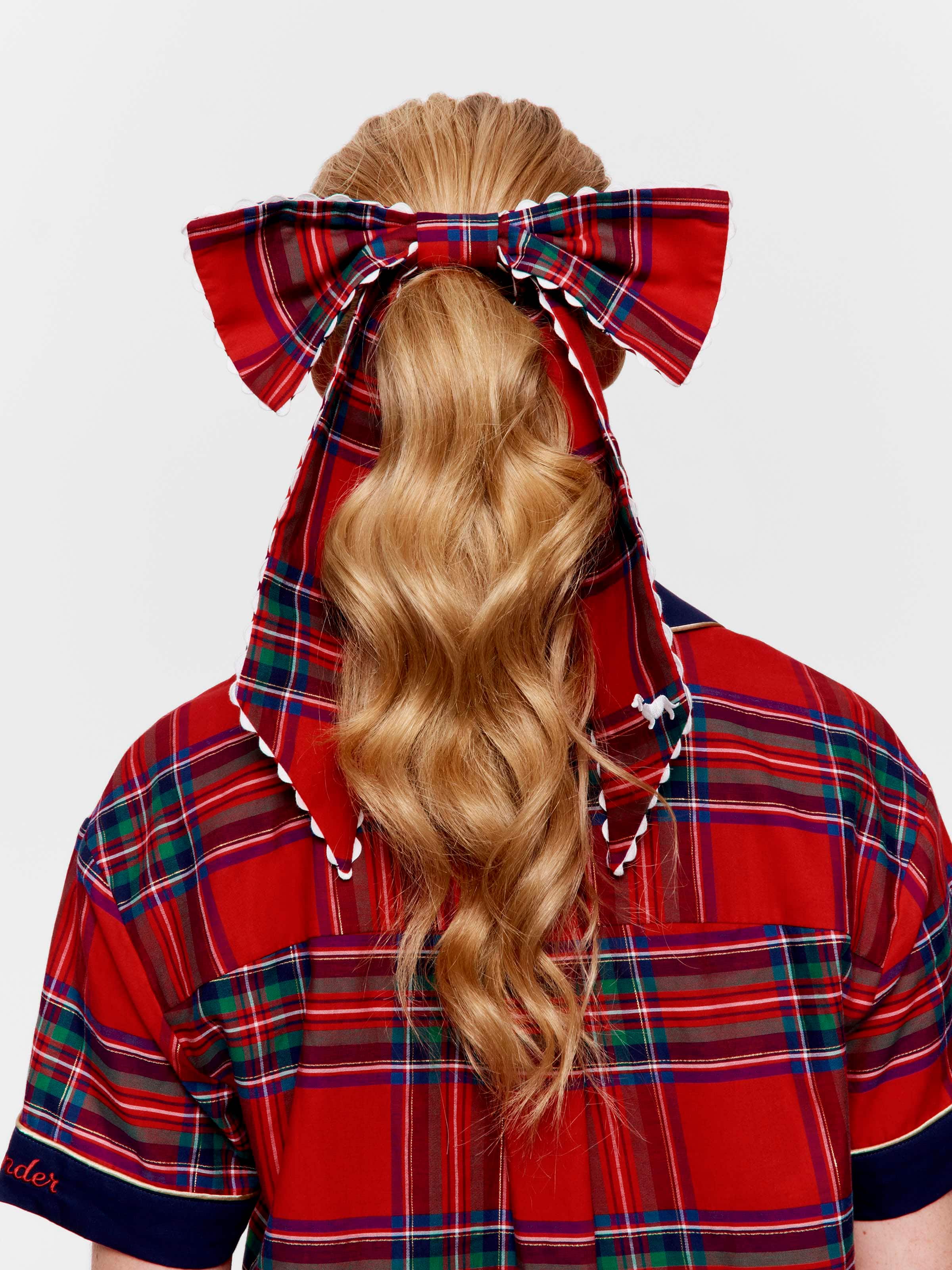 Tartan Hair Bow