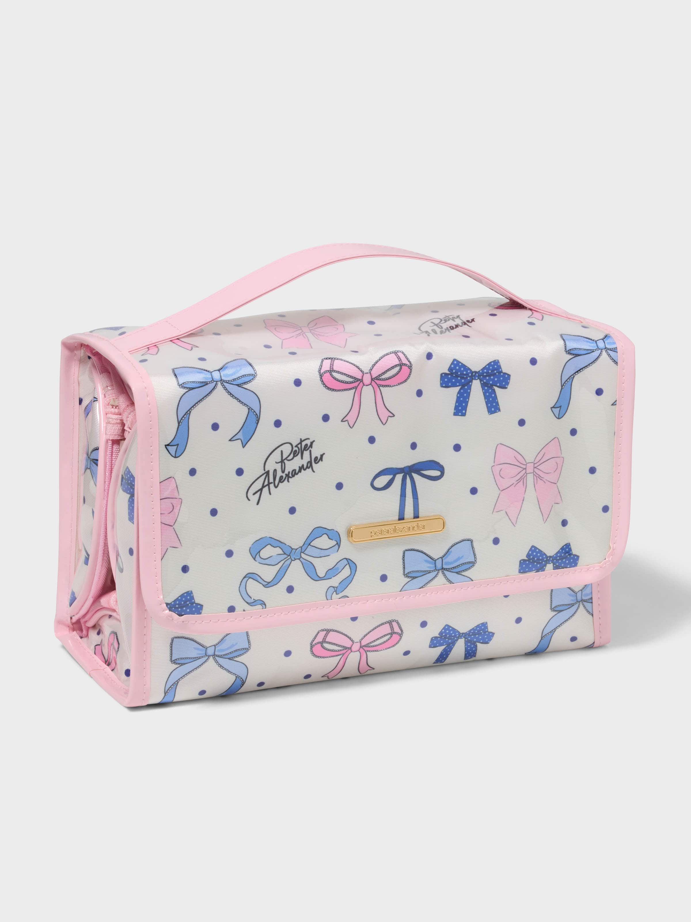 Bow Print Fold Out Cos Bag