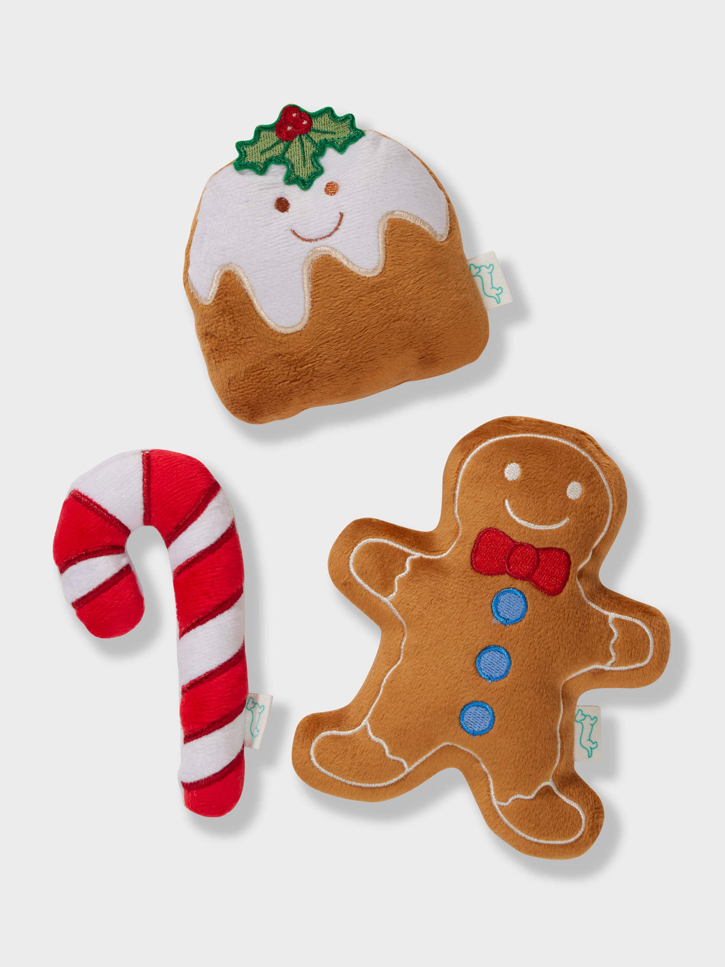 Gingerbread Dog Toy