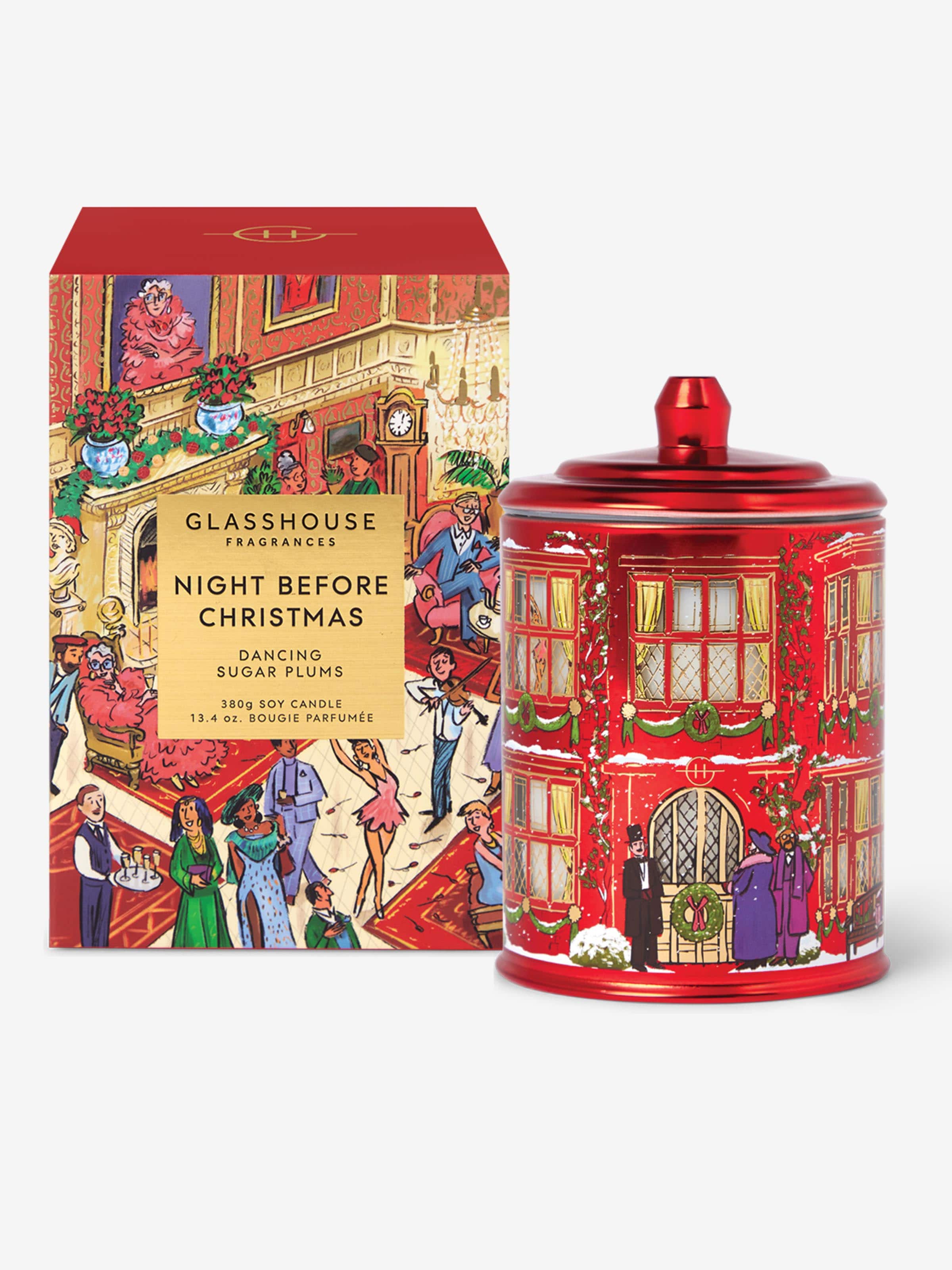 Glasshouse Limited Edition Night Before Christmas 380G Candle