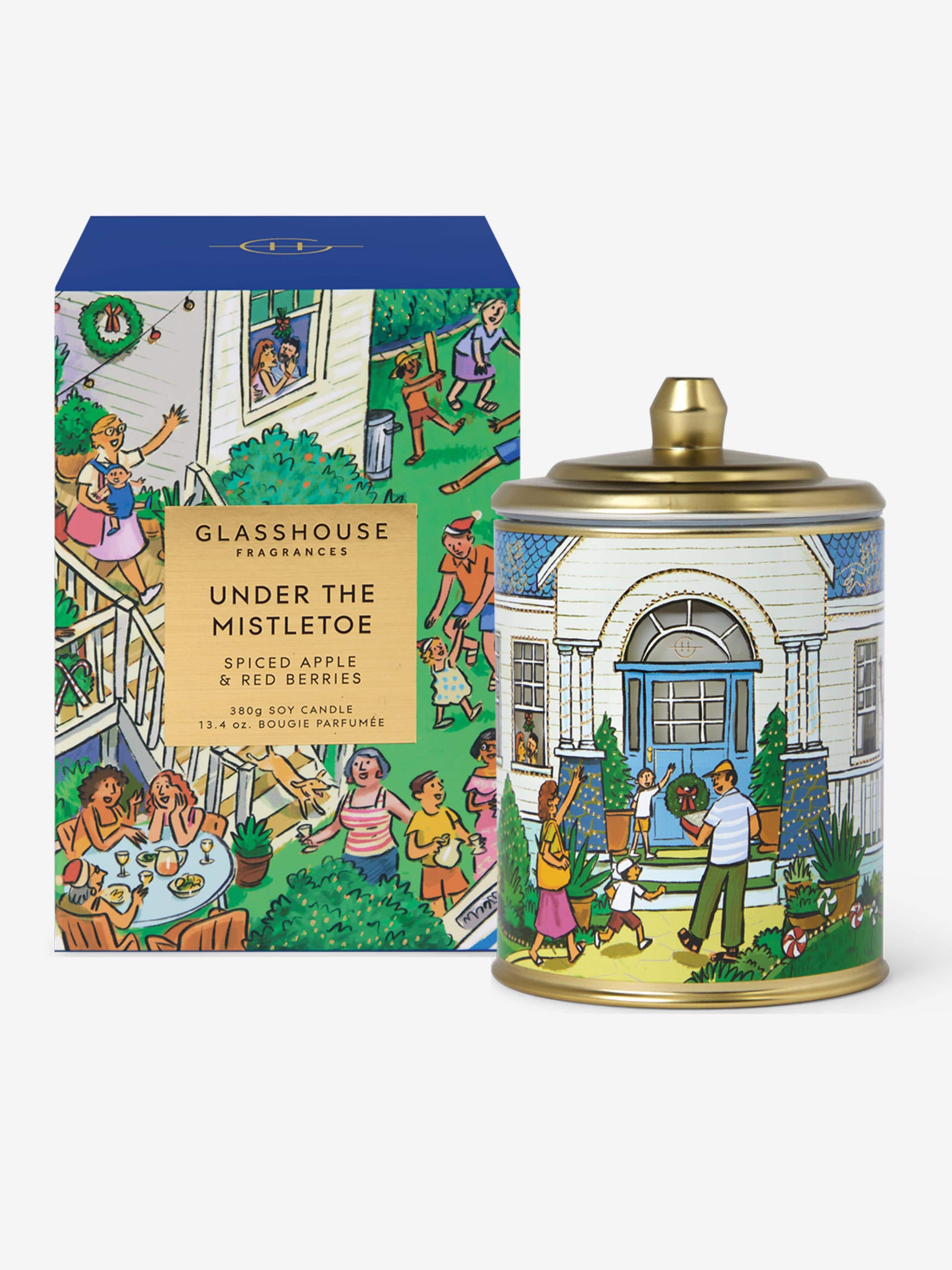 Glasshouse Limited Edition Under The Mistletoe 380G Candle