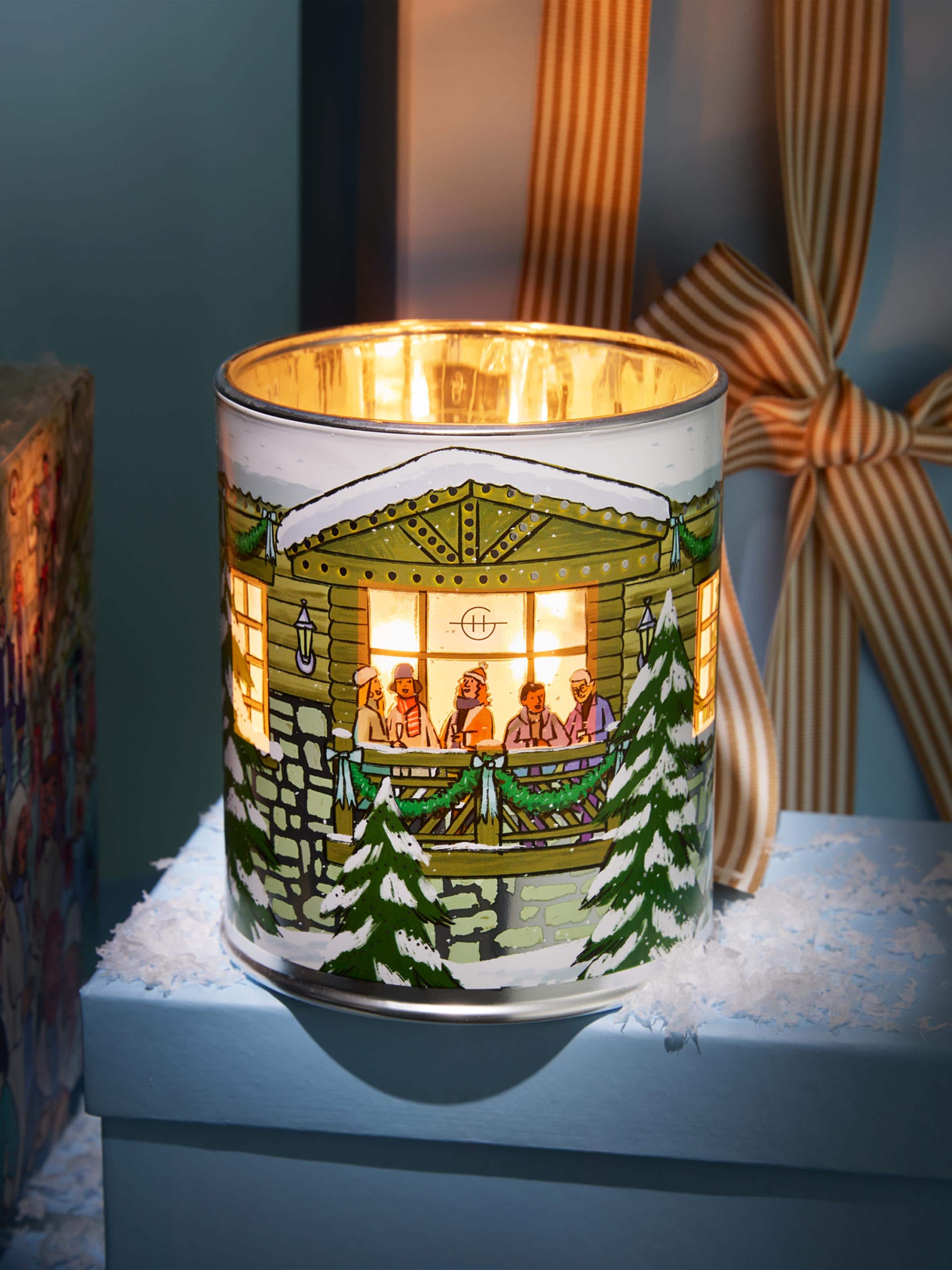 Glasshouse Limited Edition White Christmas 380G Candle - Peter