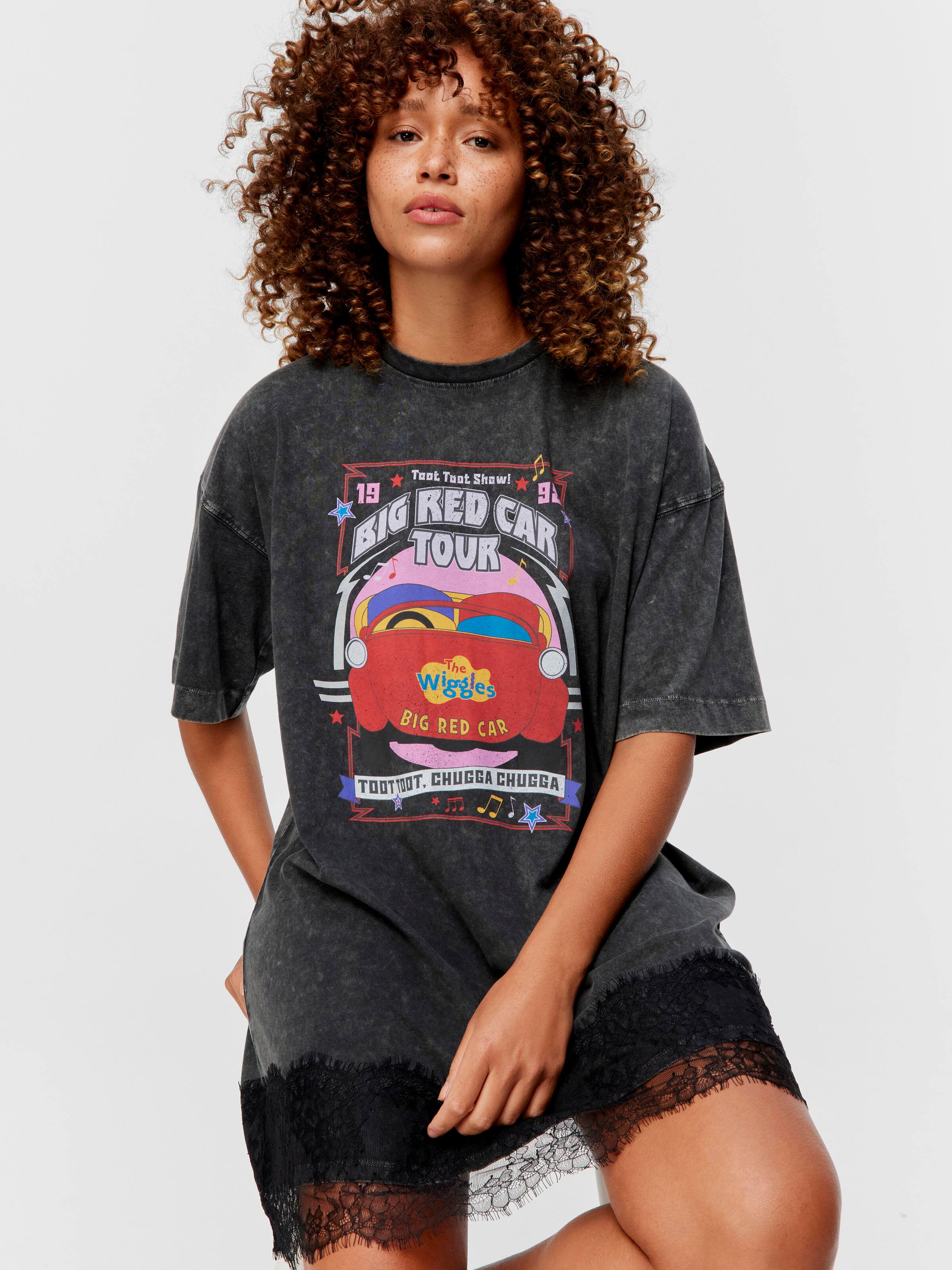 The Wiggles Big Red Car Oversized Sleep Tee