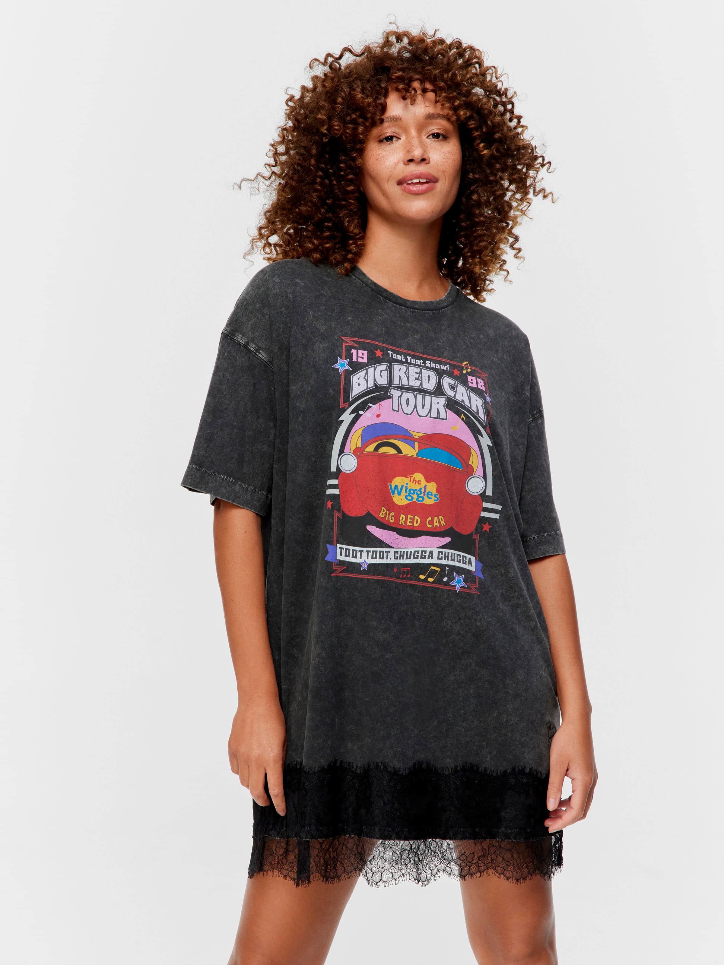 The Wiggles Big Red Car Oversized Sleep Tee