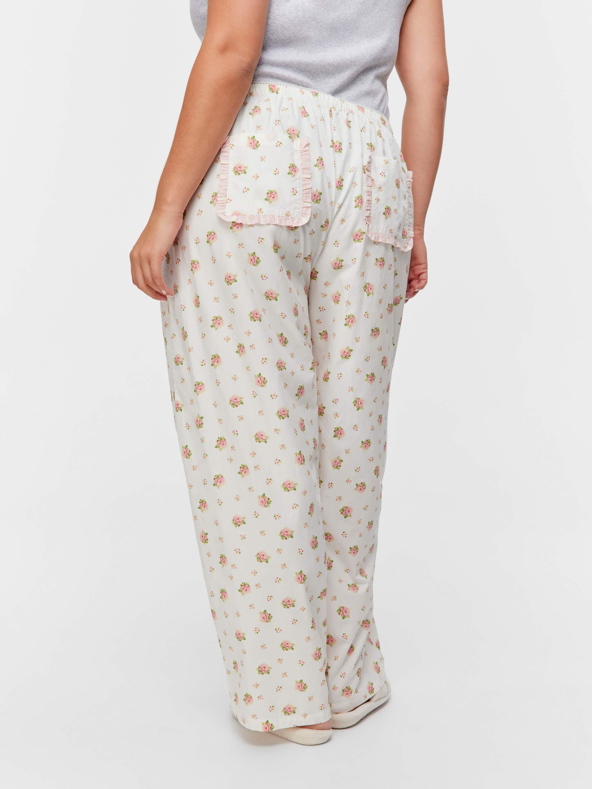 P.A. Plus Ditsy Floral 100% Cotton Classic Pj Pant