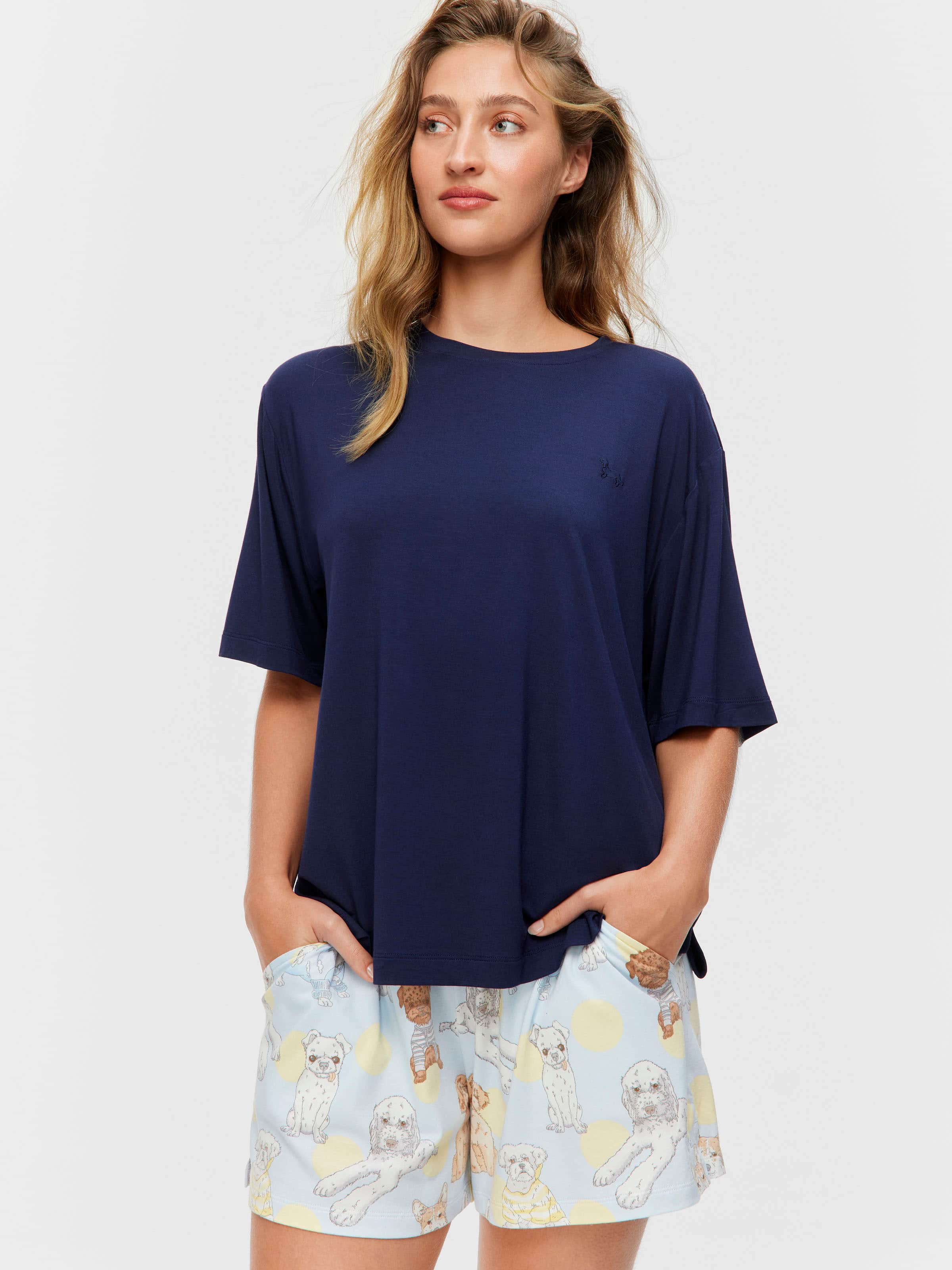Drape Boyfriend Fit Tee