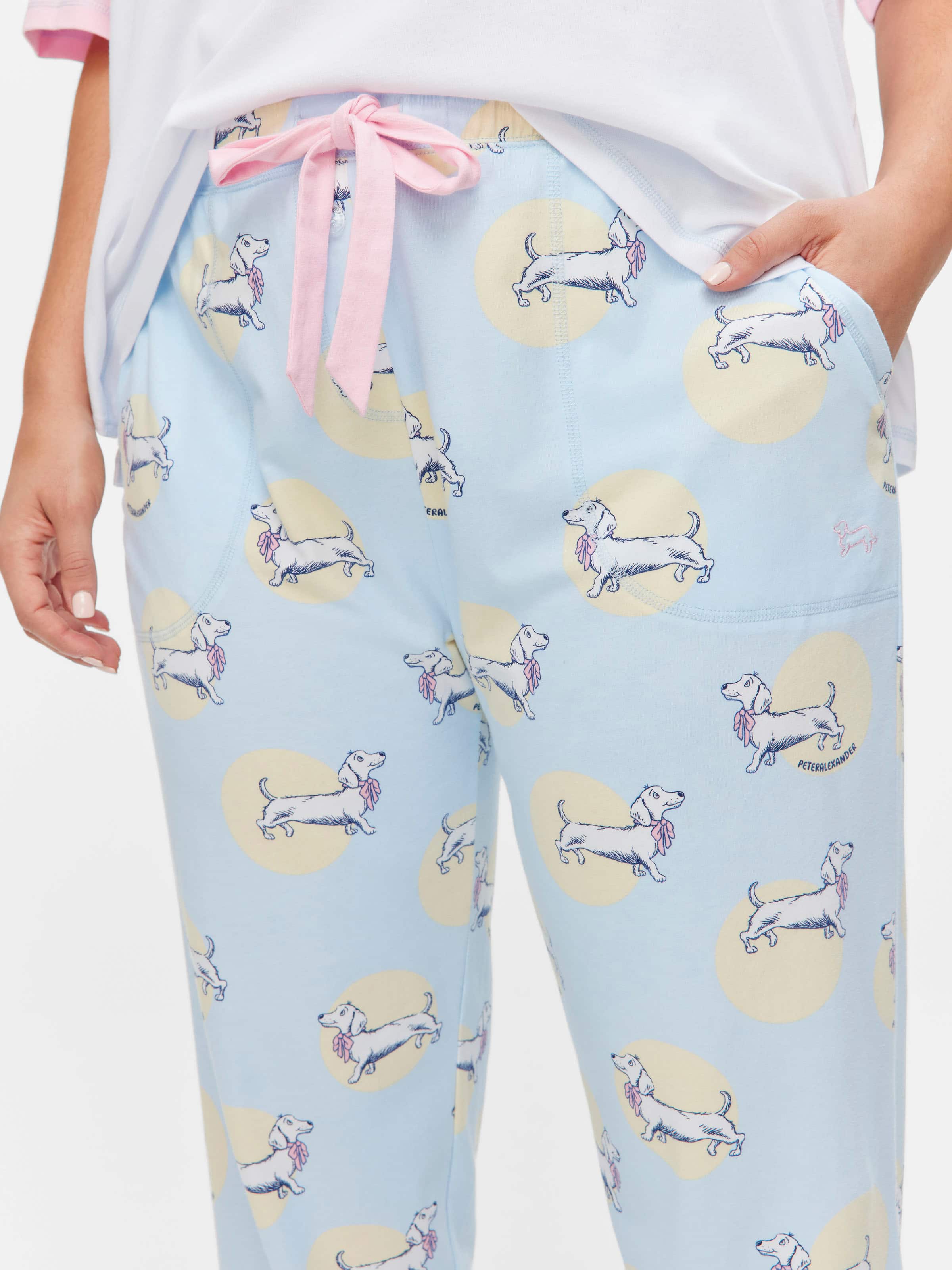 P.A. Plus Sketched Penny Easy Pj Pant