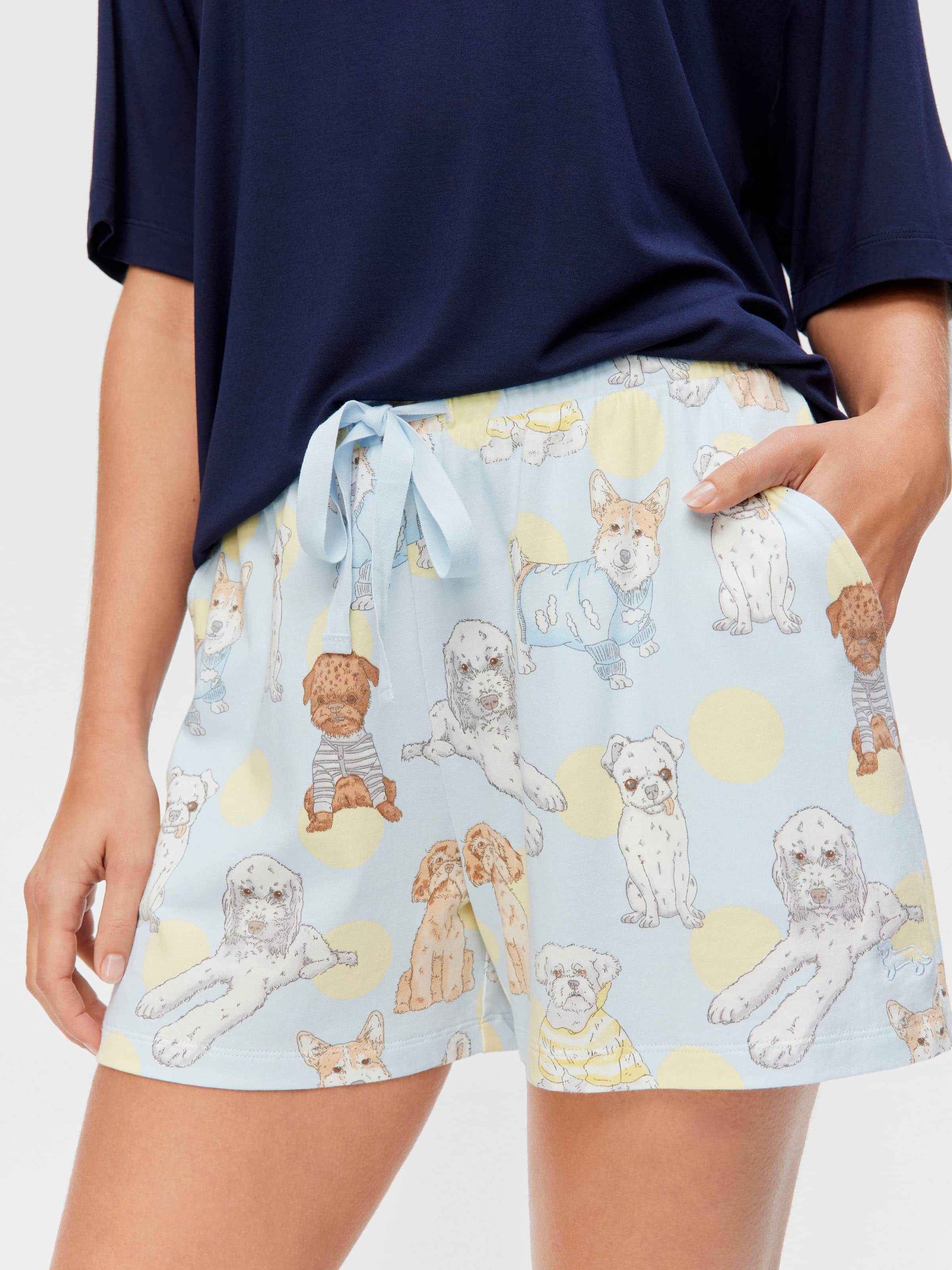 Cute Dogs Mid Short