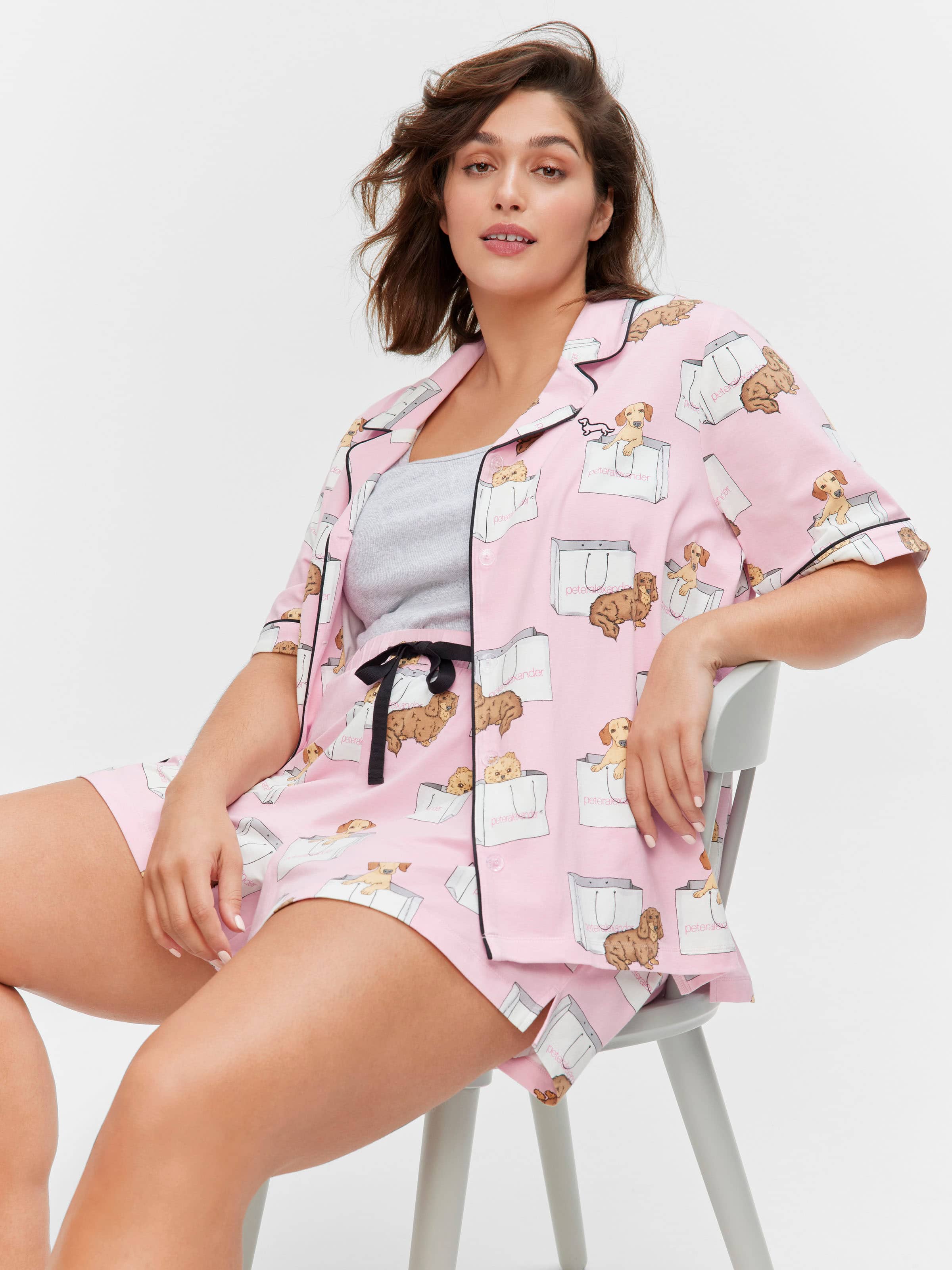 P.A. Plus Doggy Bag Shortie Pj Set