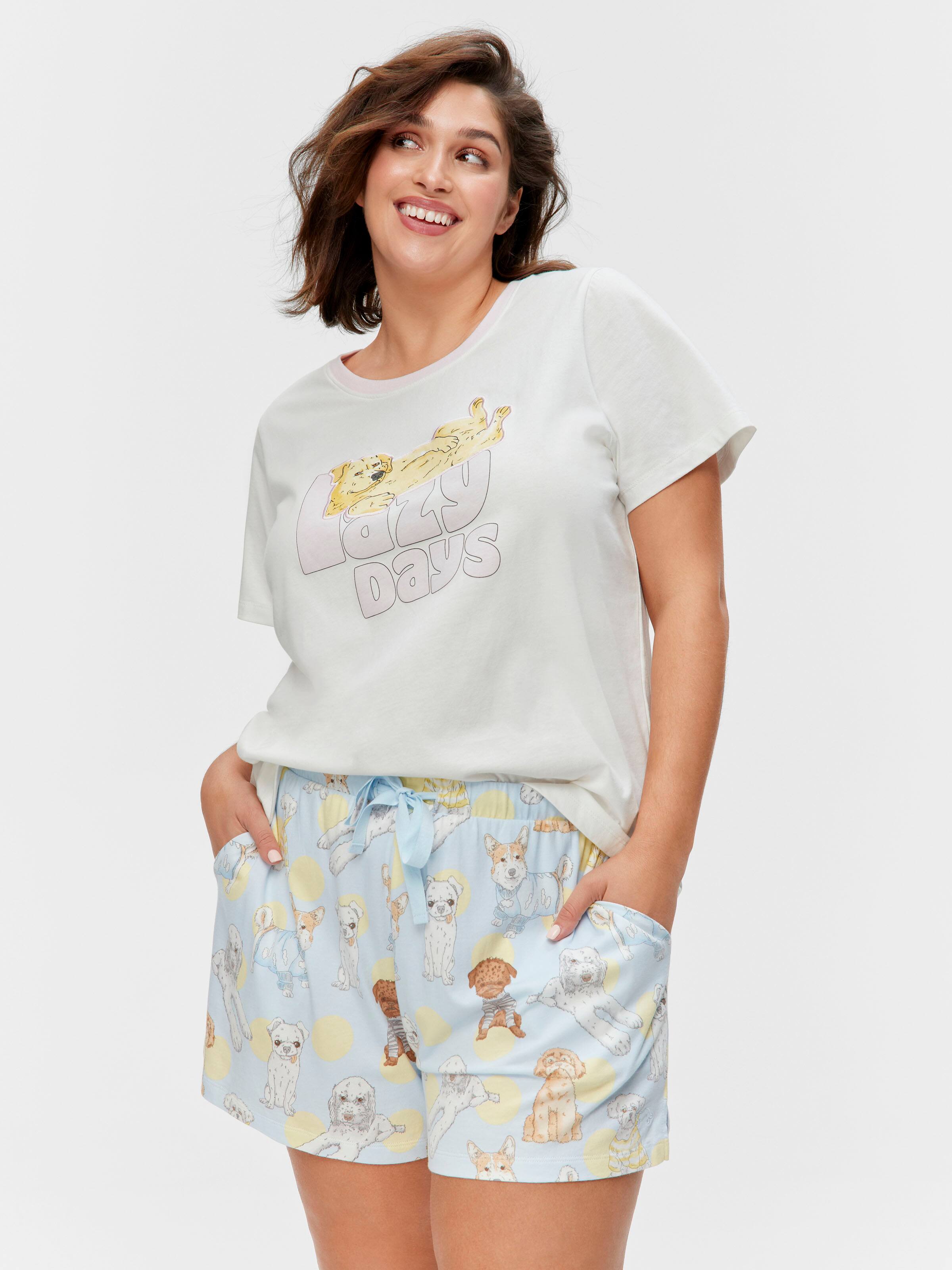 P.A. Plus Cute Dogs Mid Short