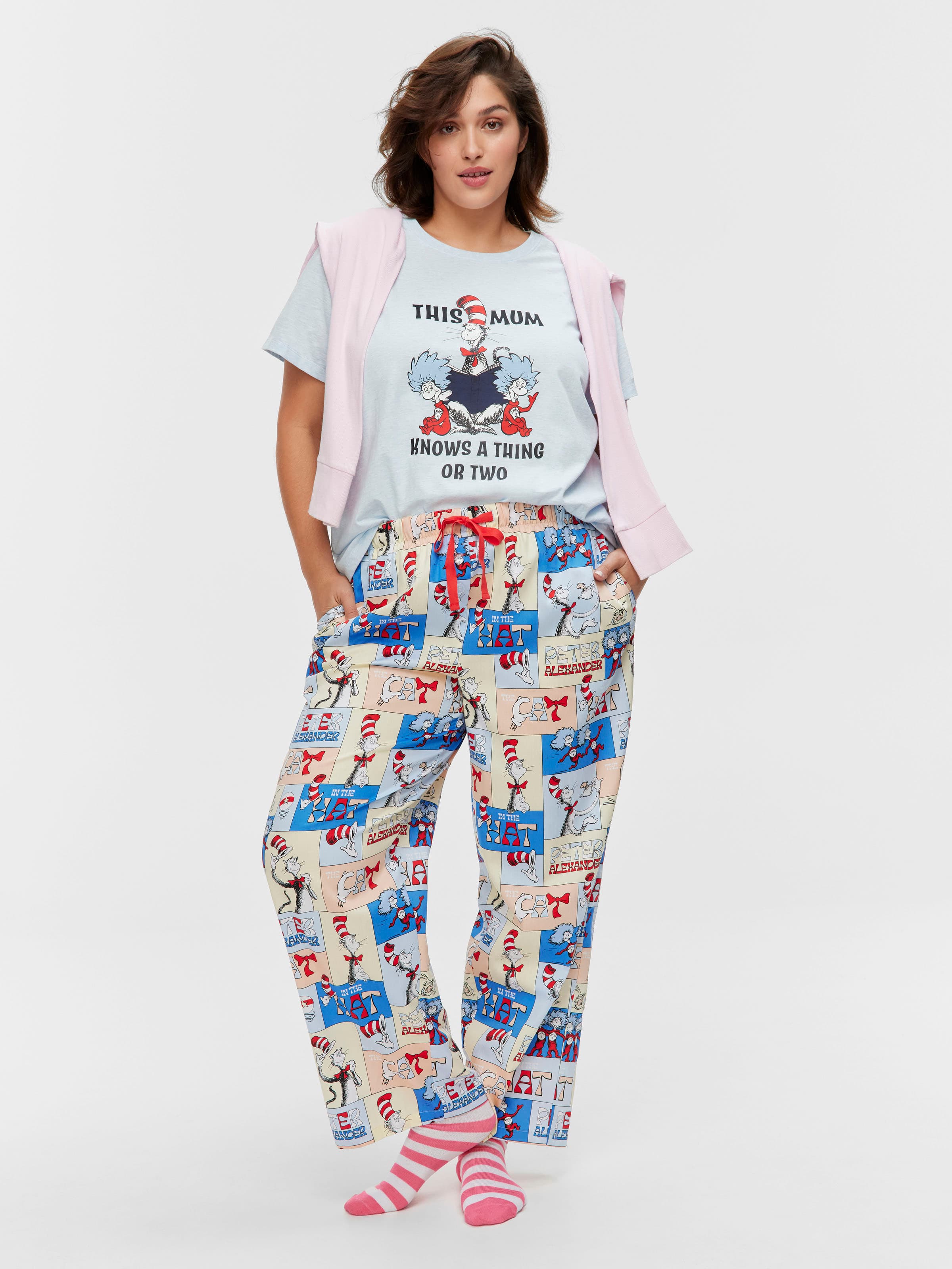 P.A. Plus Dr Seuss 100% Cotton Classic Pj Pant
