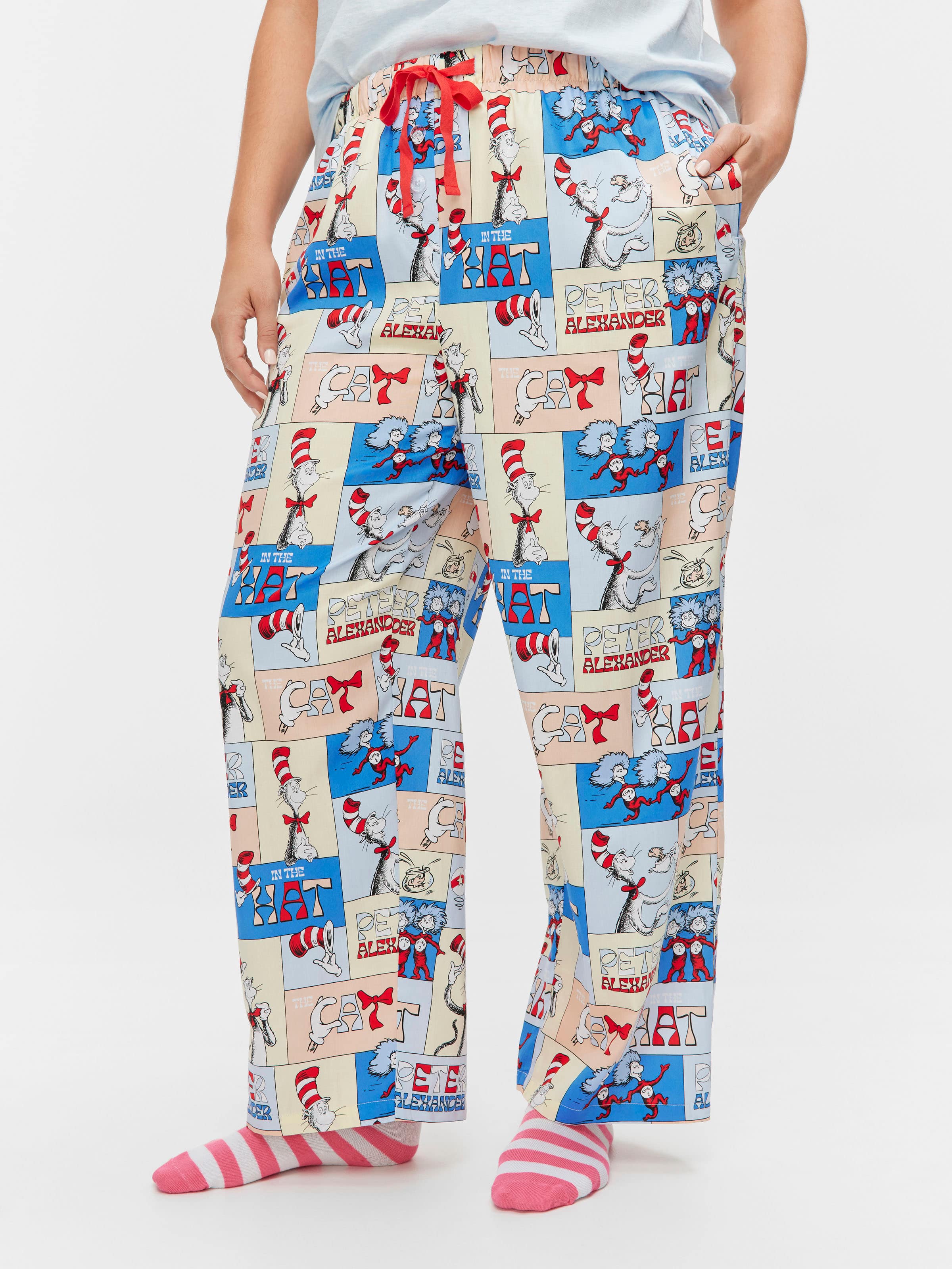P.A. Plus Dr Seuss 100% Cotton Classic Pj Pant