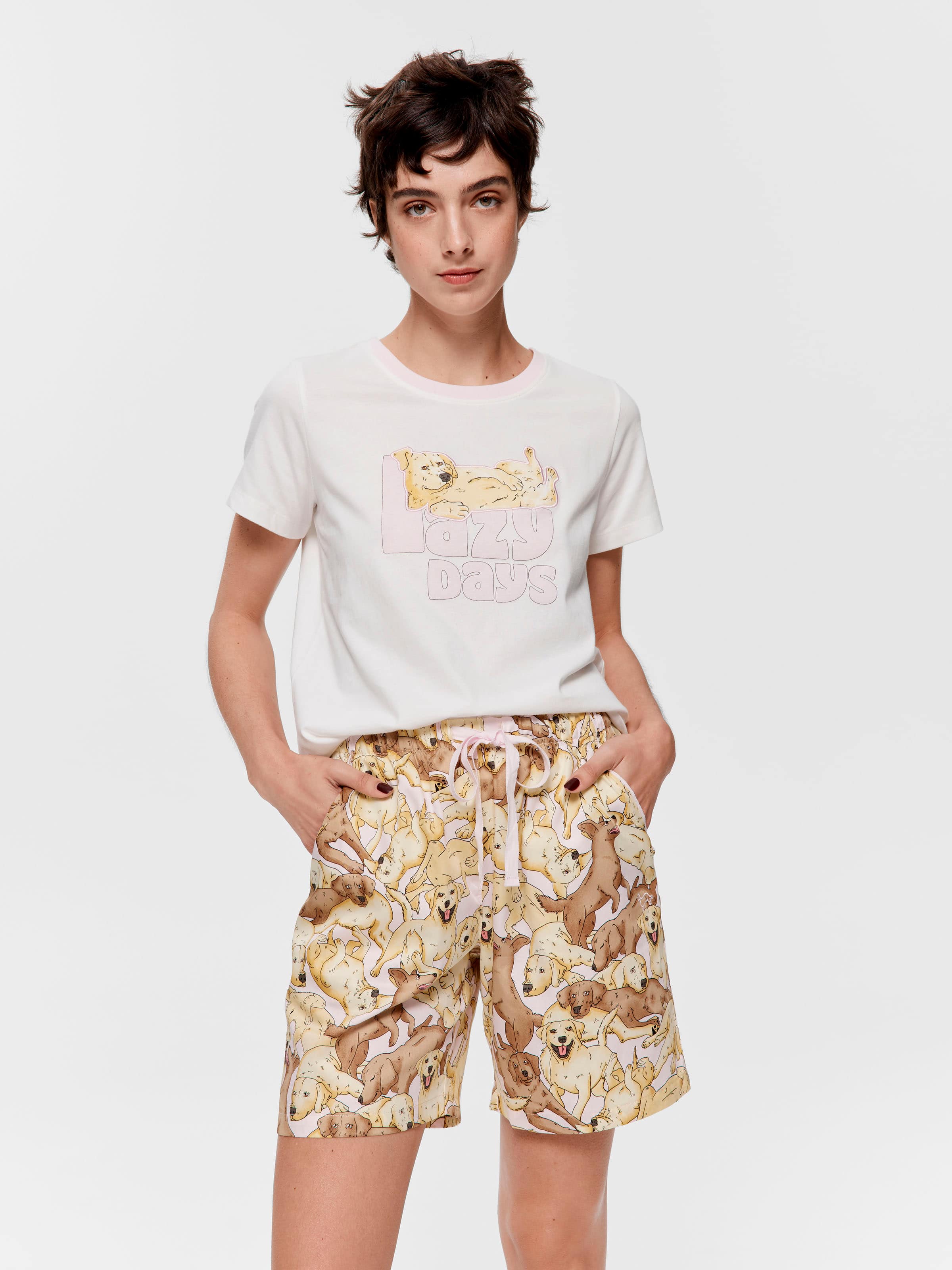 Labrador 100% Cotton Long Short