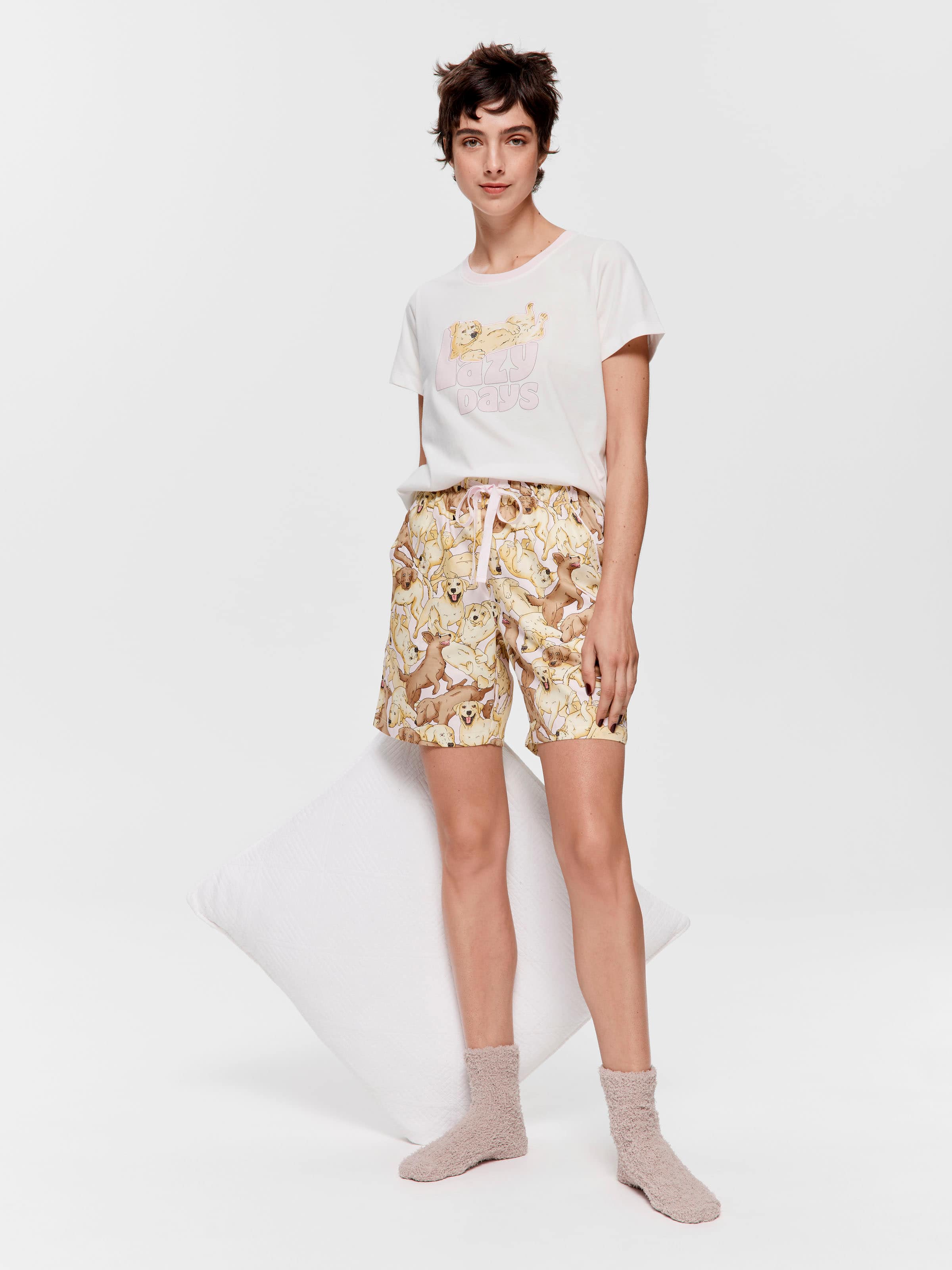 Labrador 100% Cotton Long Short