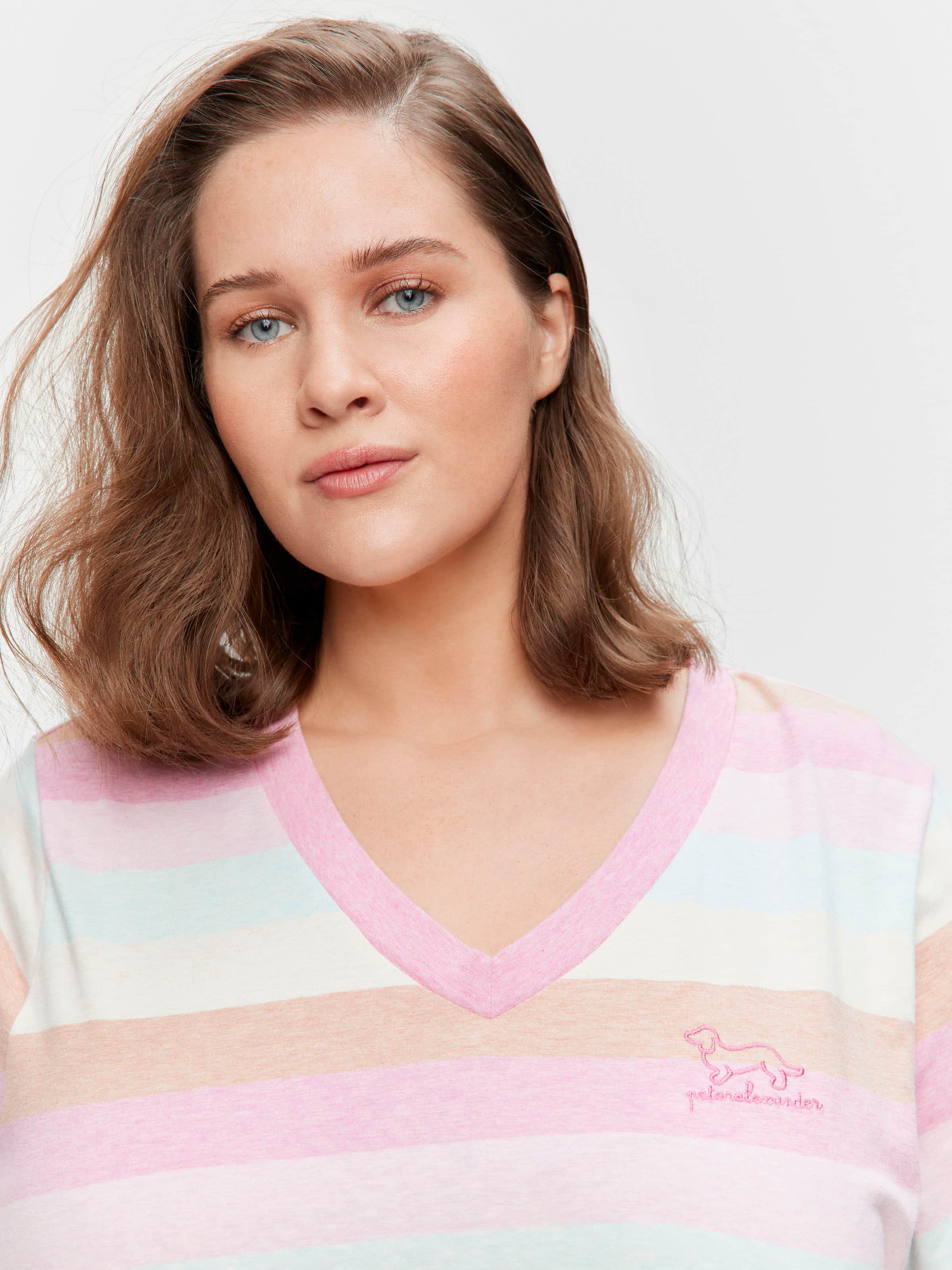P.A. Plus Pastel Striped Nightie