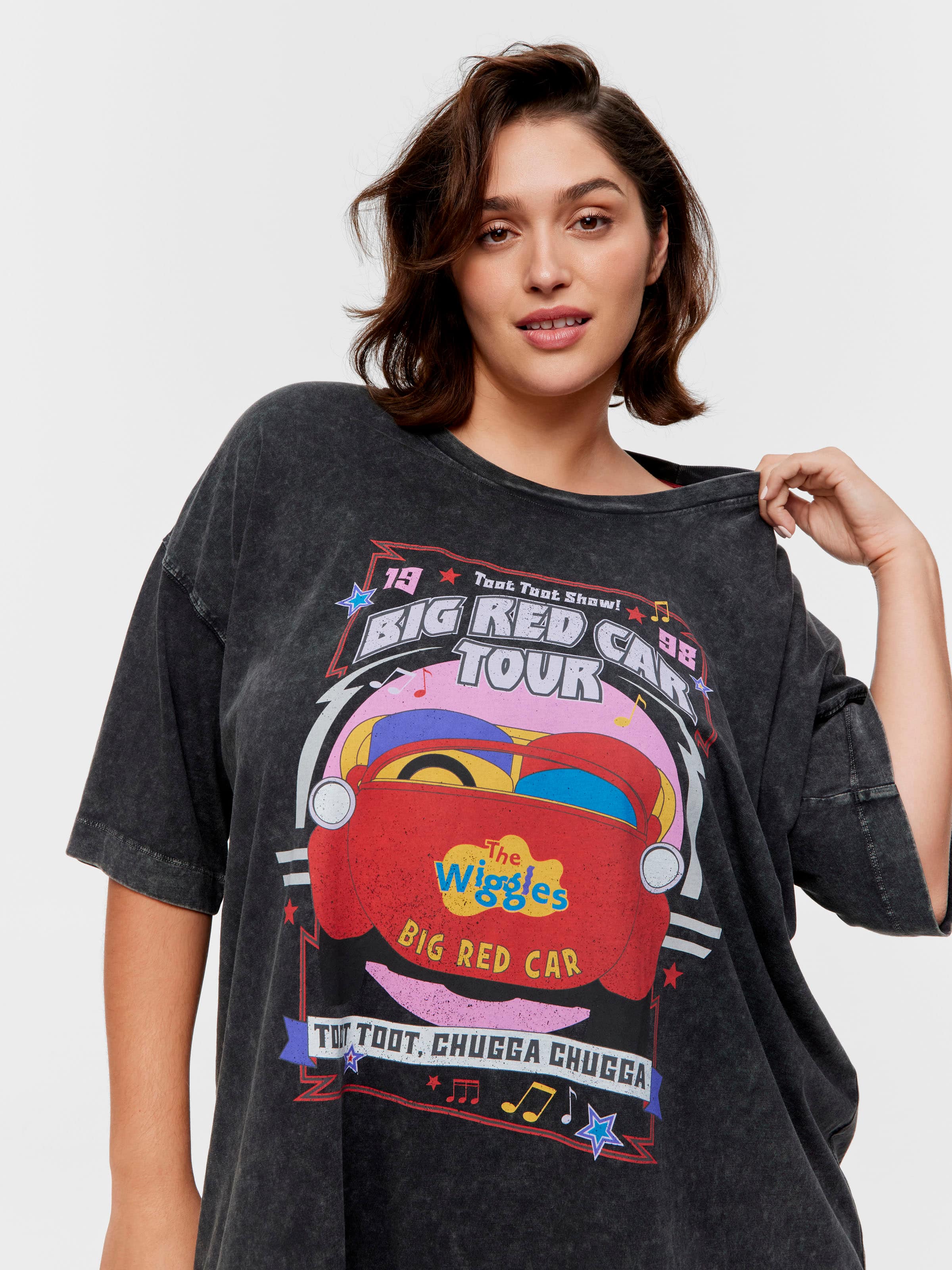 P.A. Plus The Wiggles Big Red Car Oversized Sleep Tee
