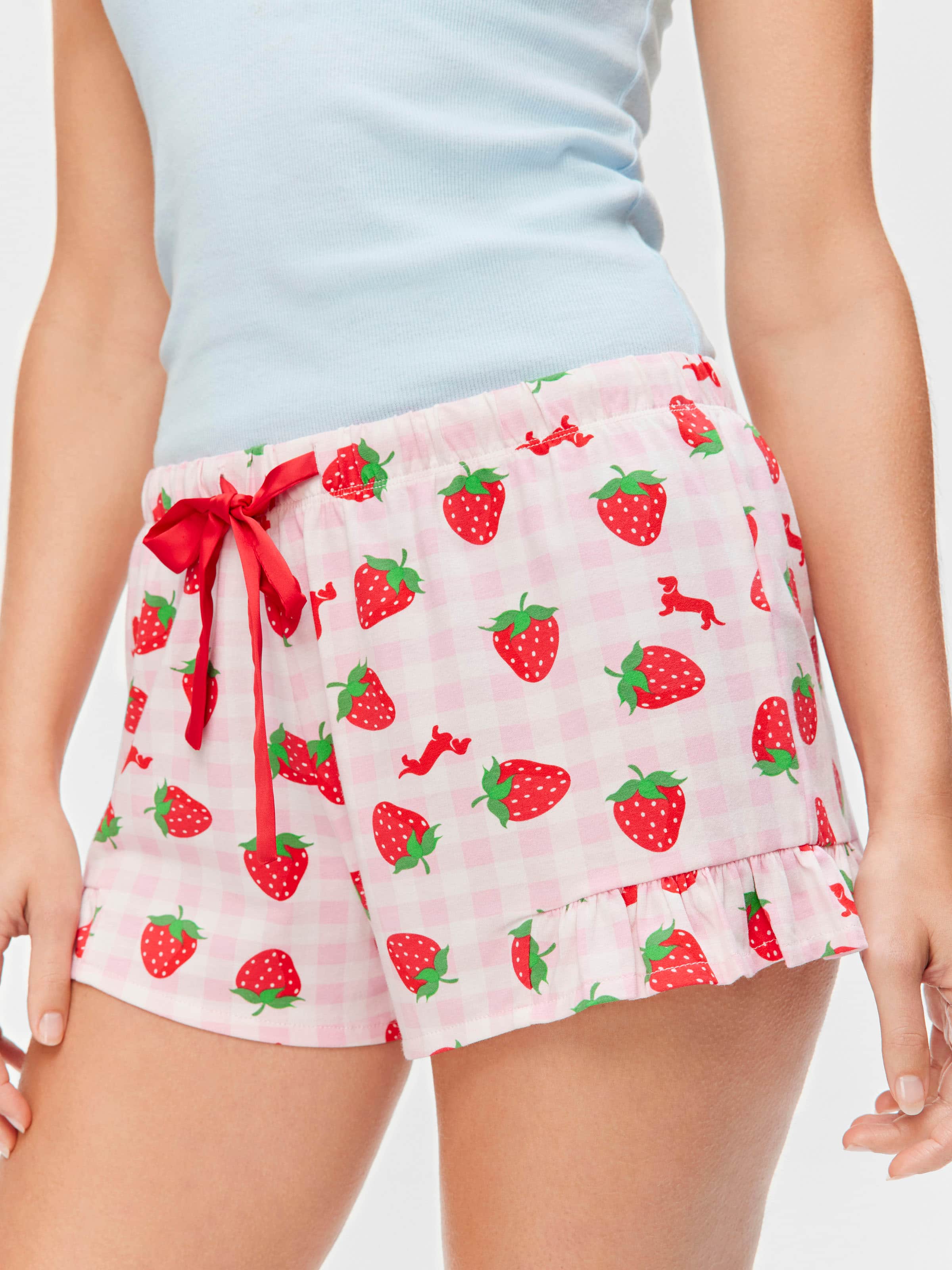 Strawberry Mini Flutter Short