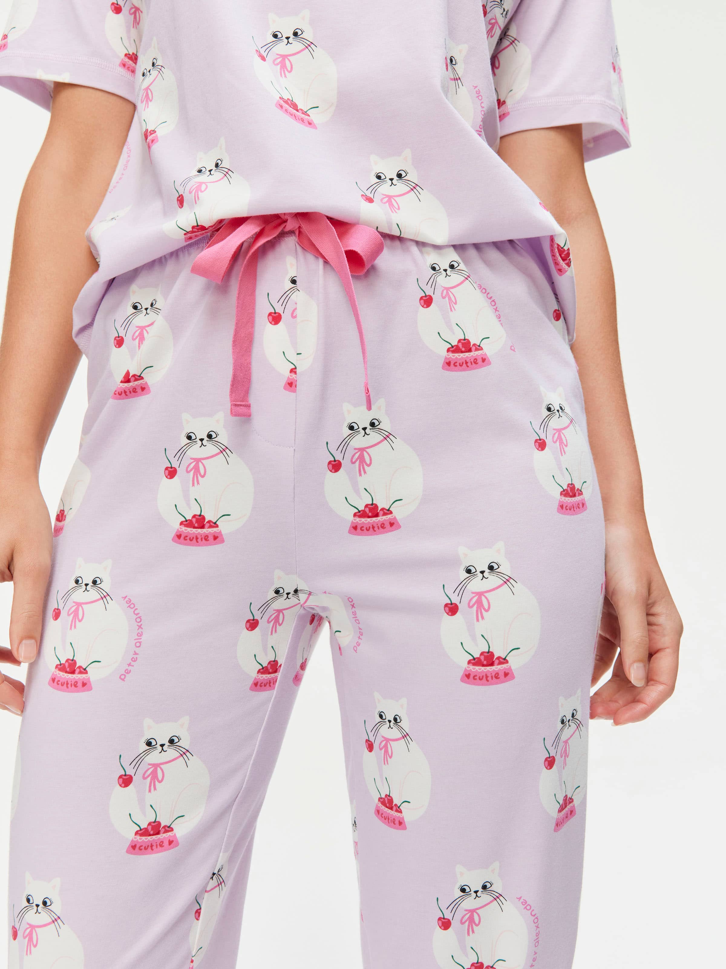 Cherry Cat Easy Pj Pant