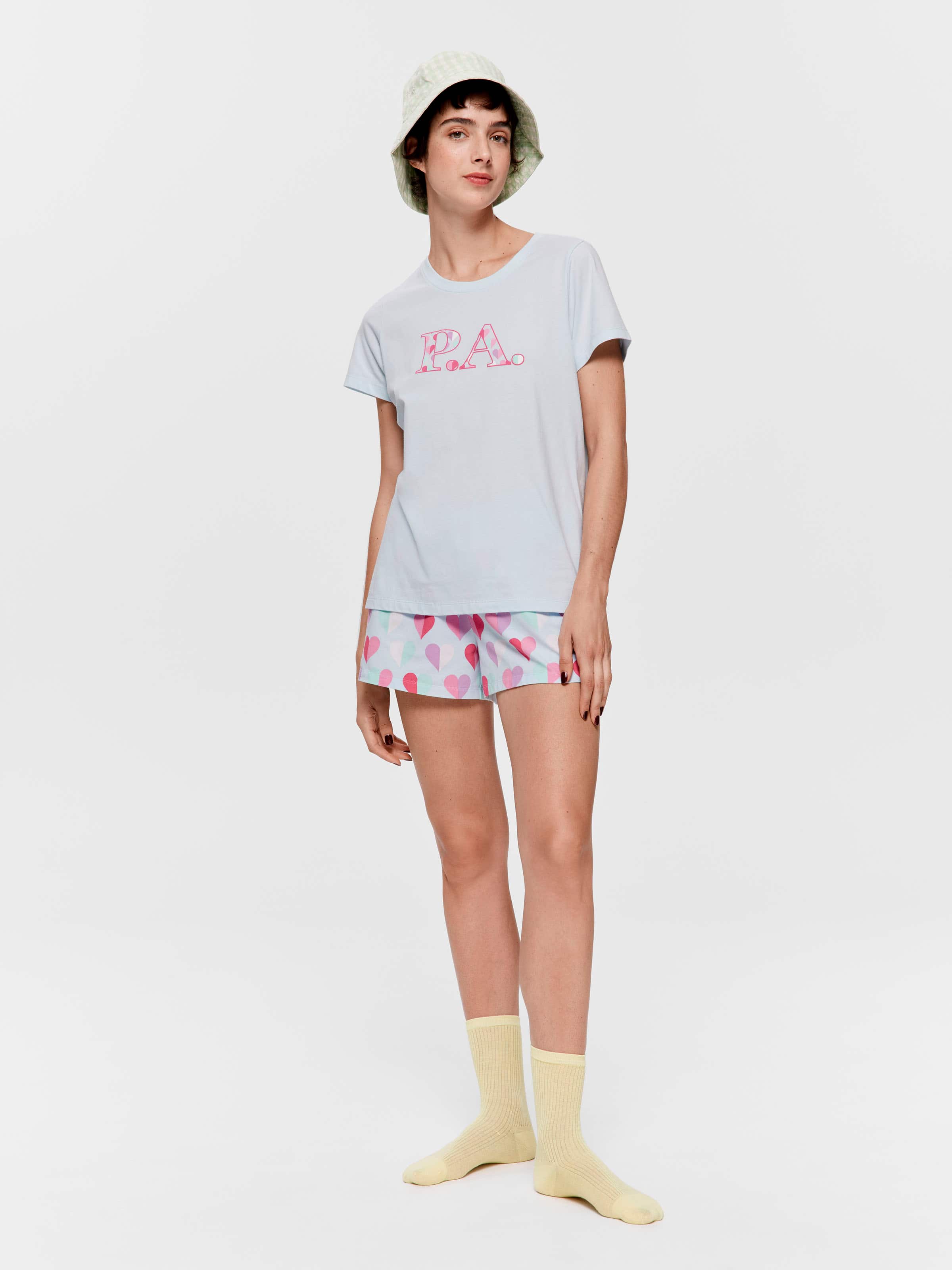 Multi Heart Logo 100% Cotton Tee
