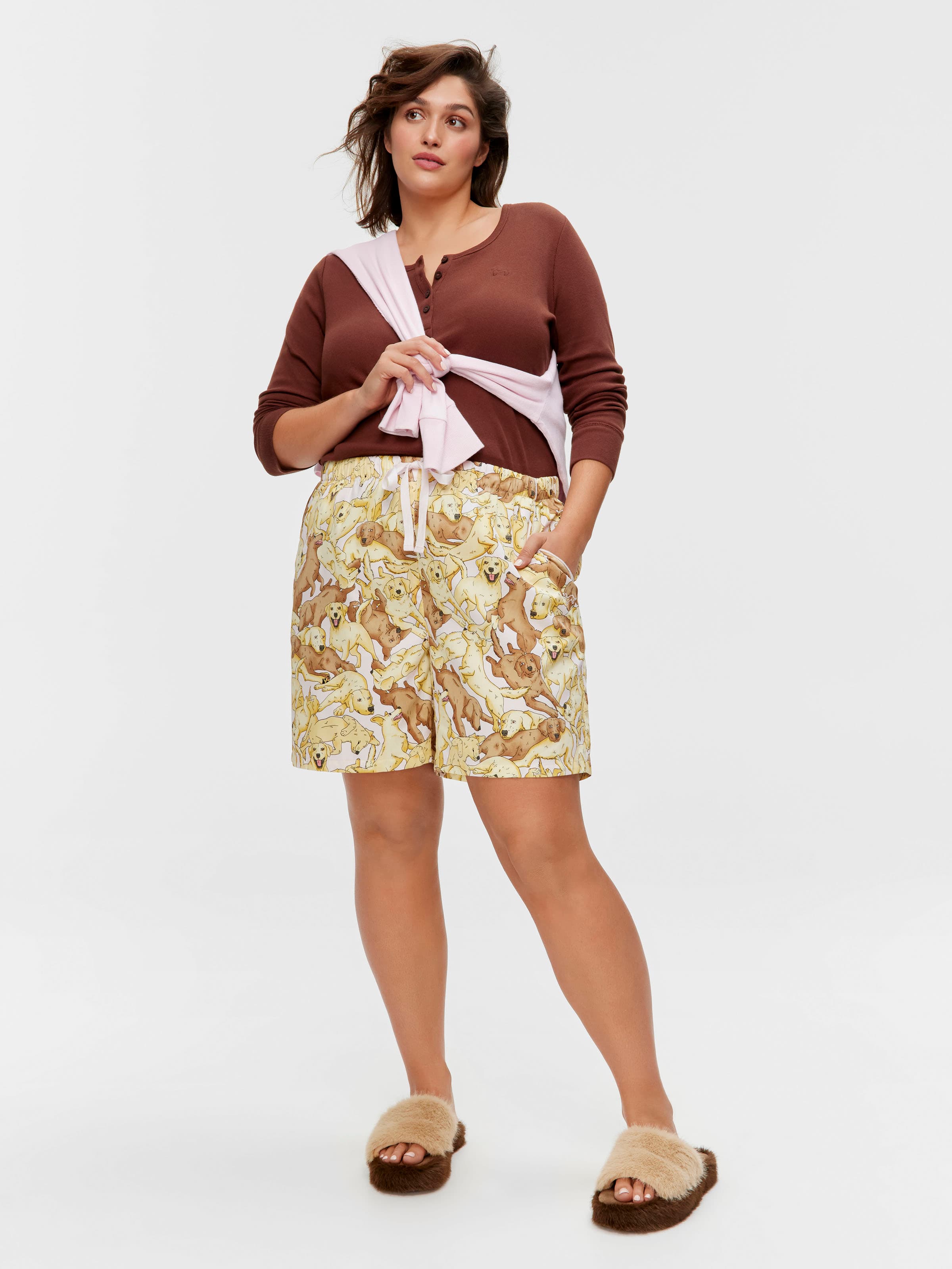 P.A. Plus Labrador 100% Cotton Long Short