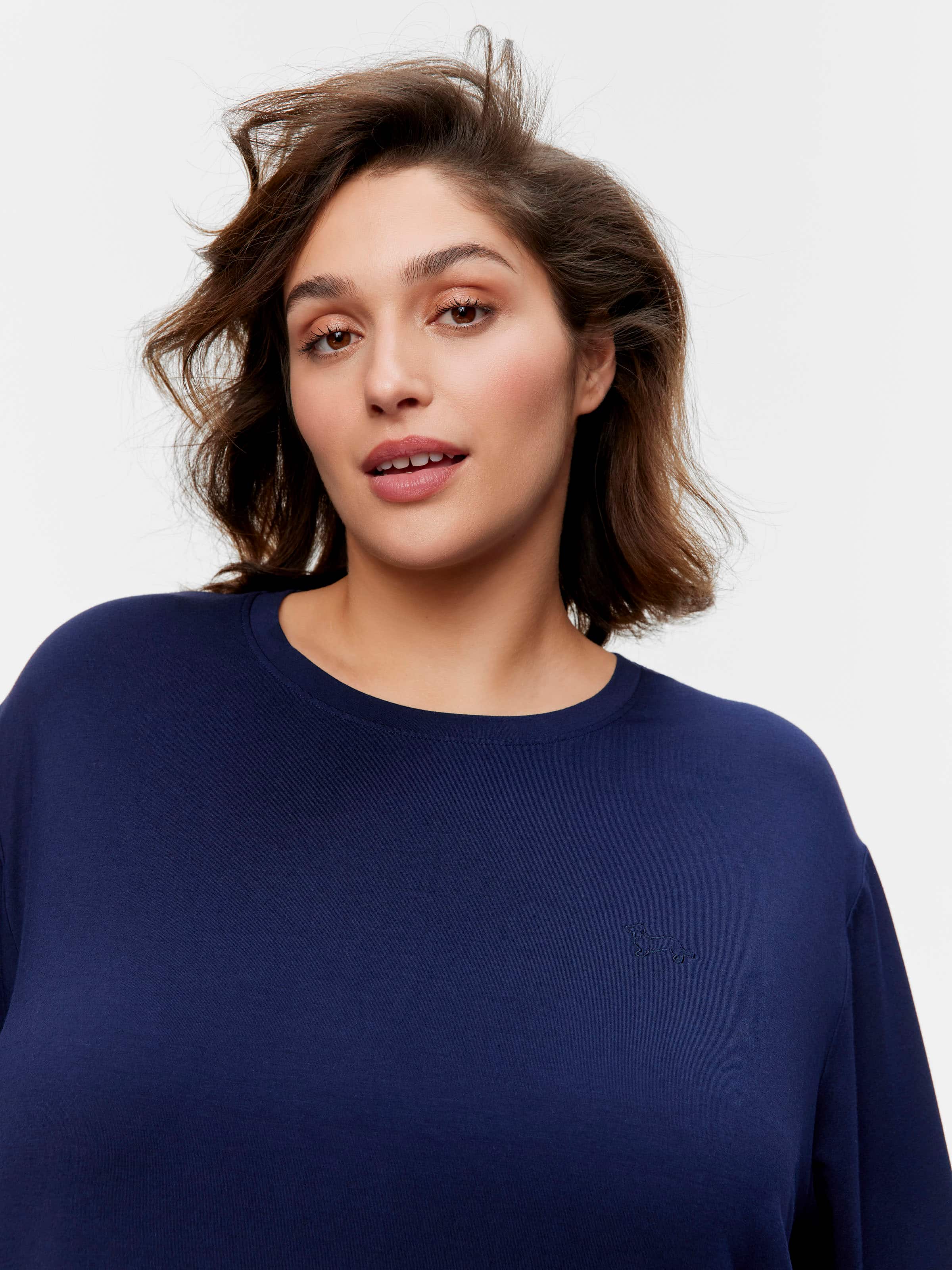 P.A. Plus Drape Boyfriend Fit Tee