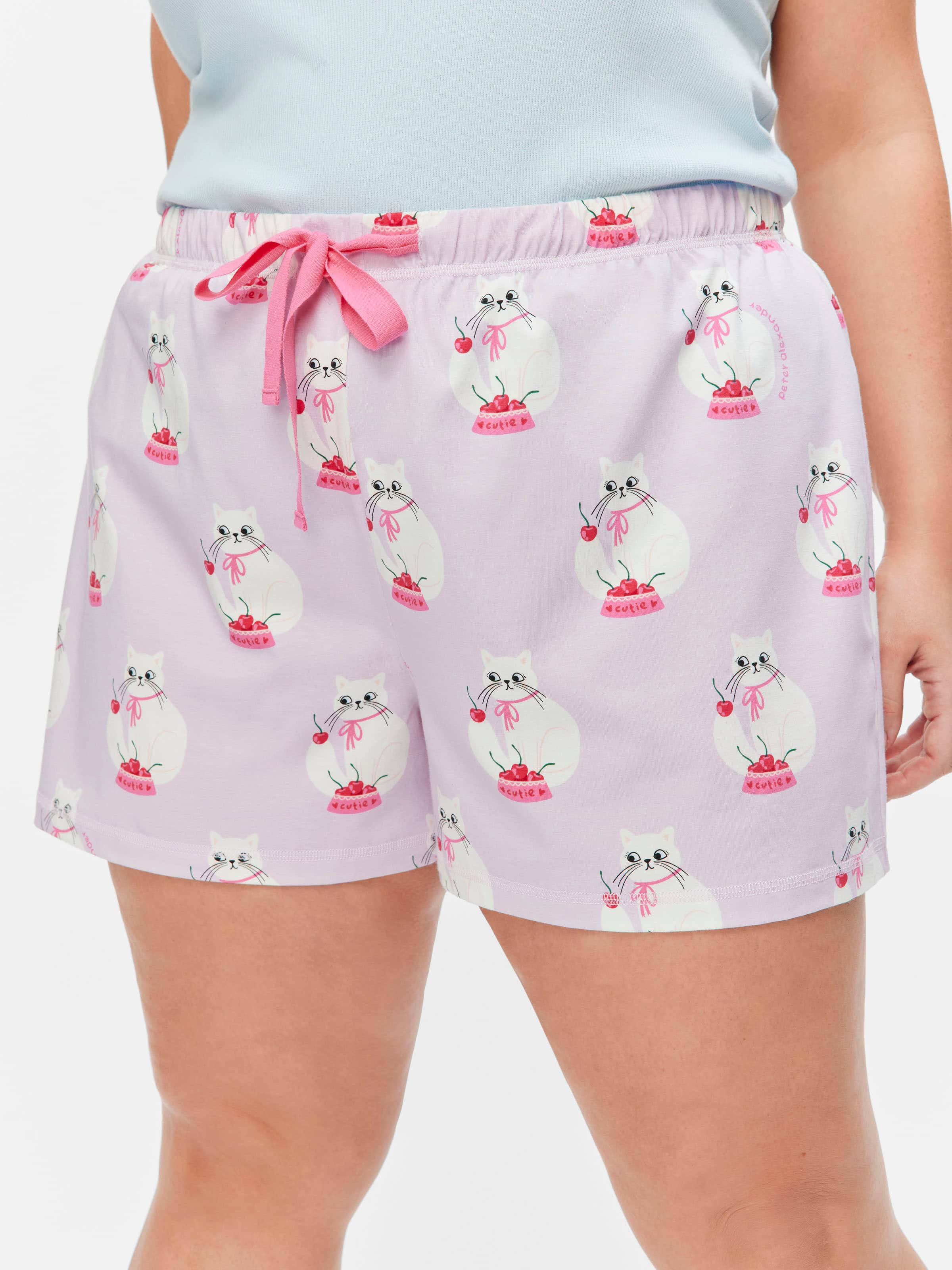 P.A. Plus Cherry Cat Mid Short
