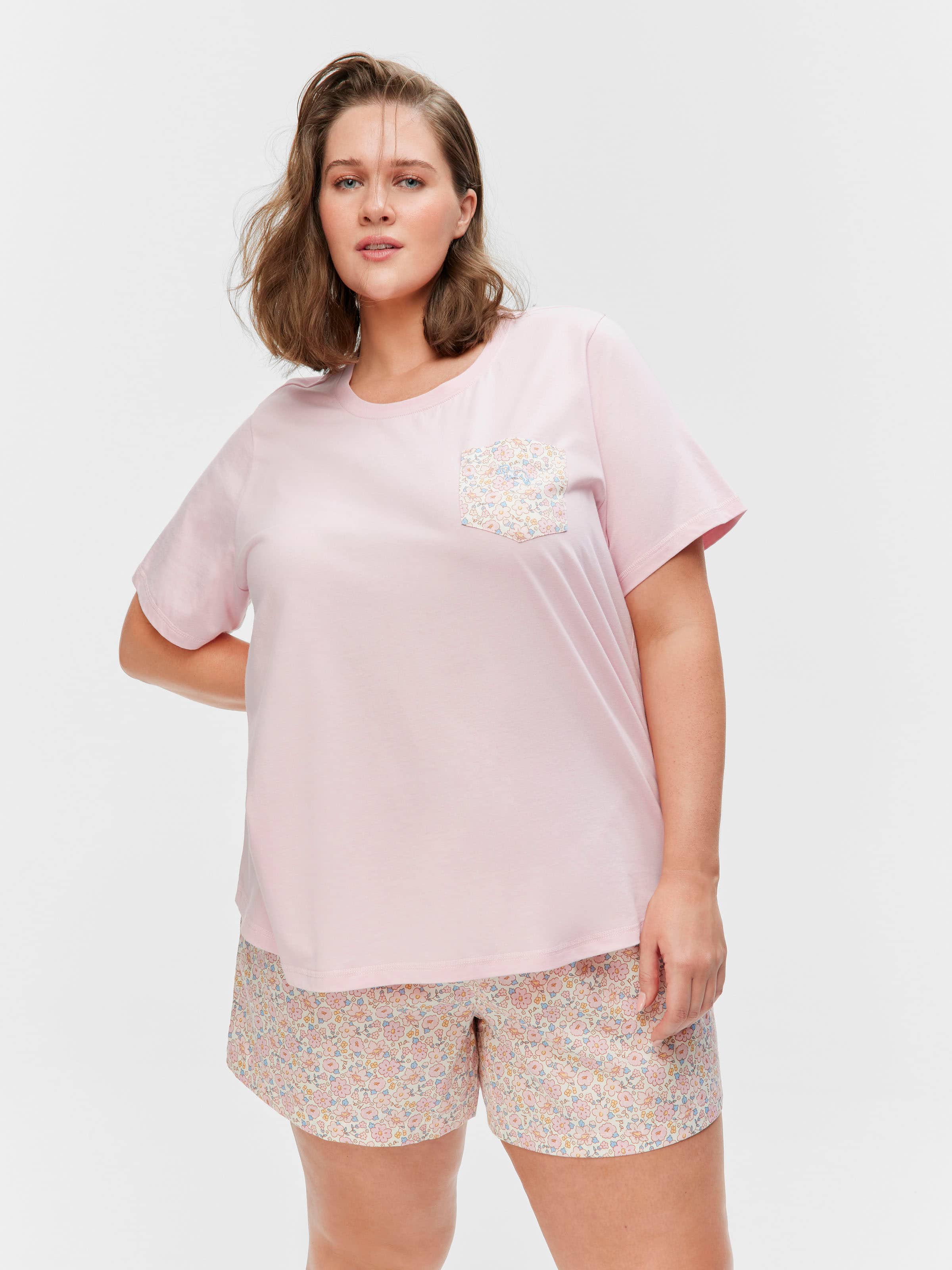 P.A. Plus Floral Pocket Tee