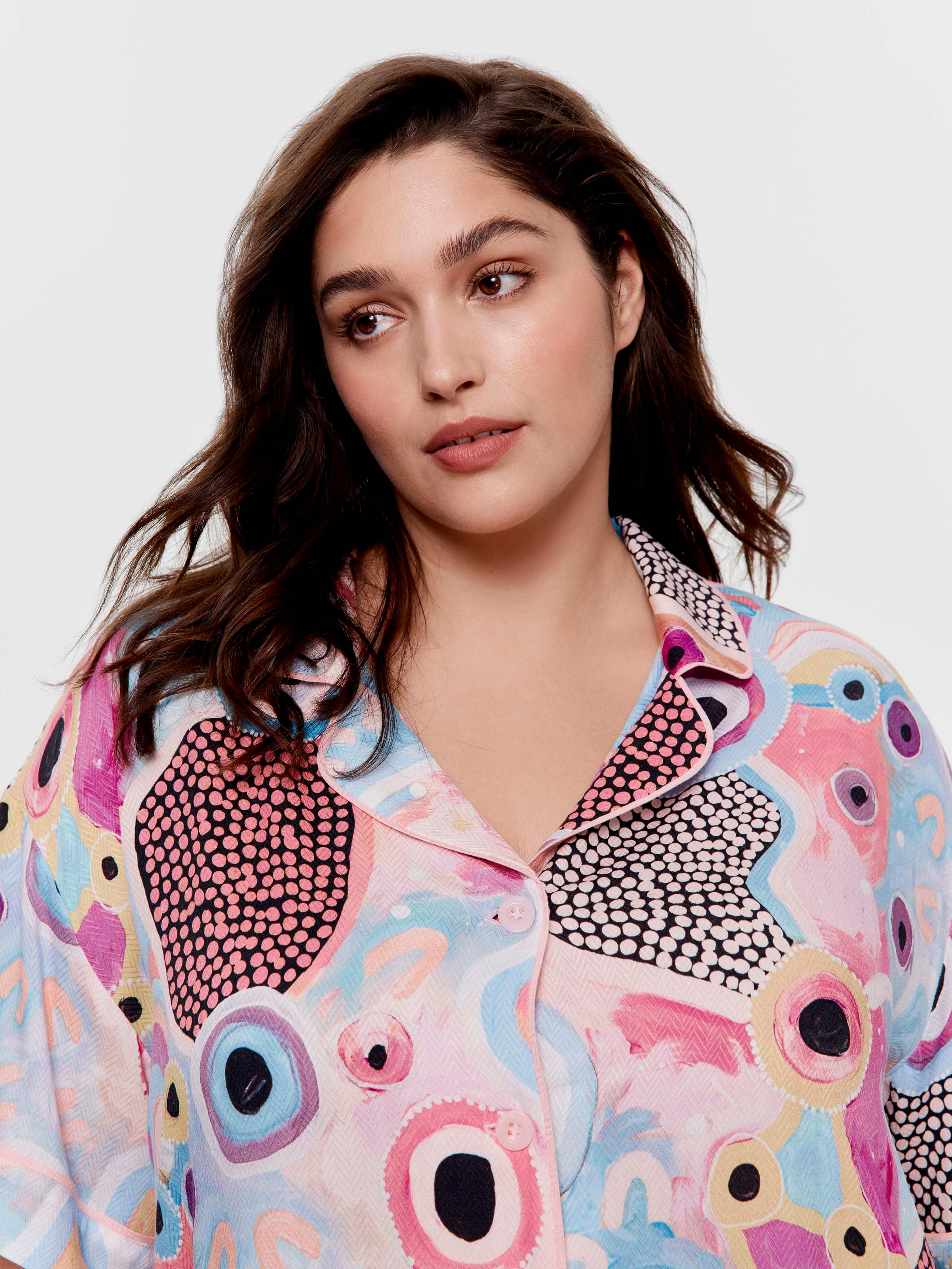P.A. Plus Mulganai Indigenous Short Sleeve Shirt