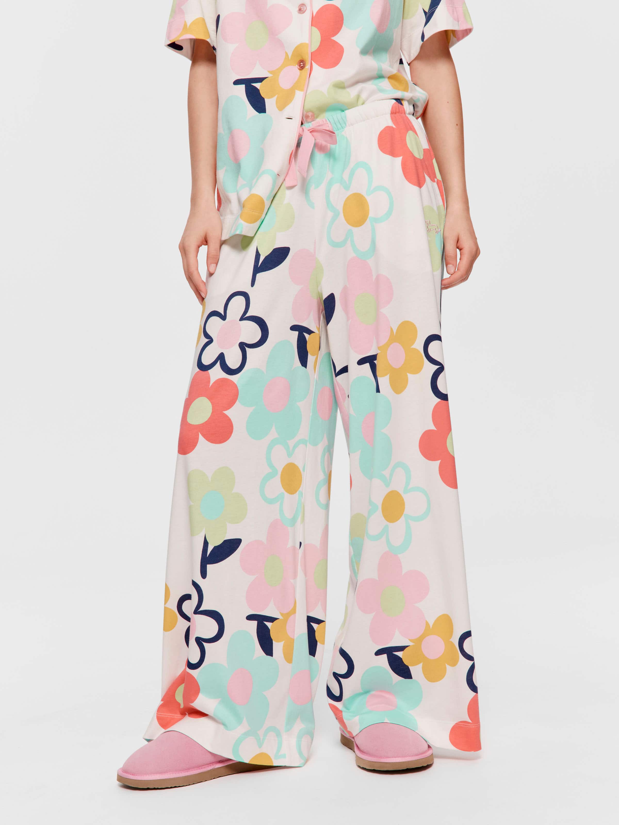 Colourful Daisy Wide Leg Pj Pant