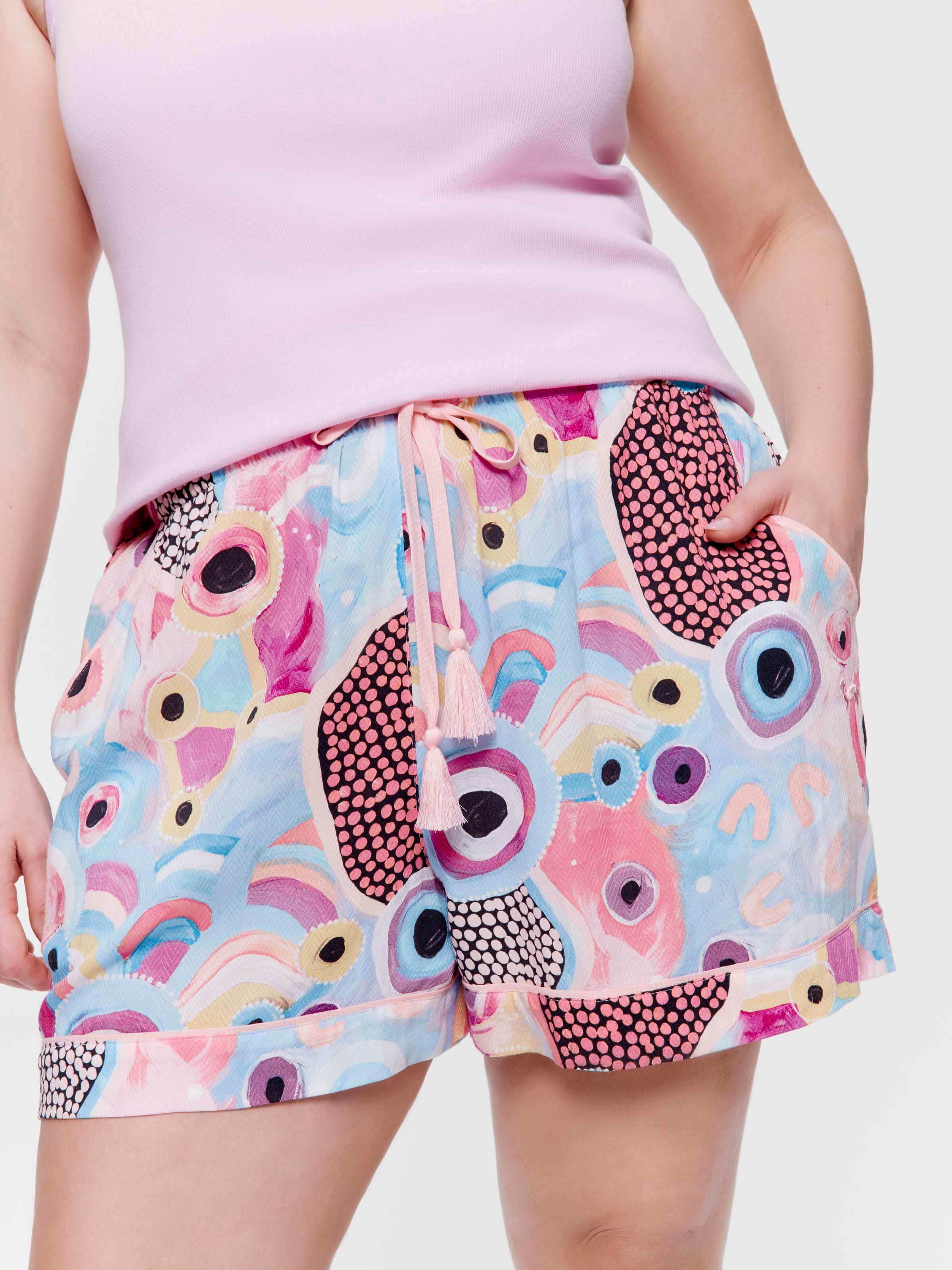 P.A. Plus Mulganai Indigenous Relaxed Mid Short