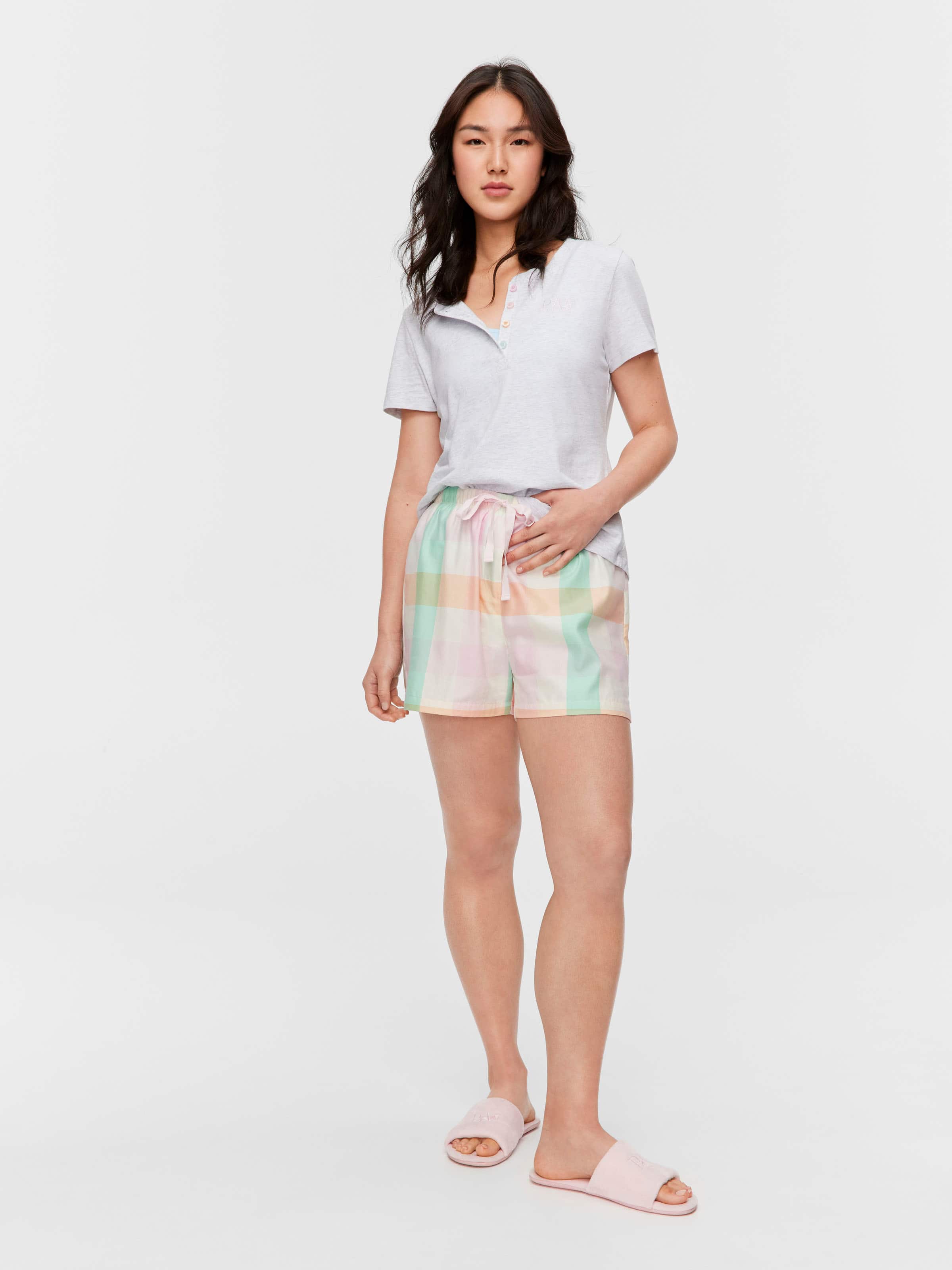 Buffalo Check 100% Cotton Short