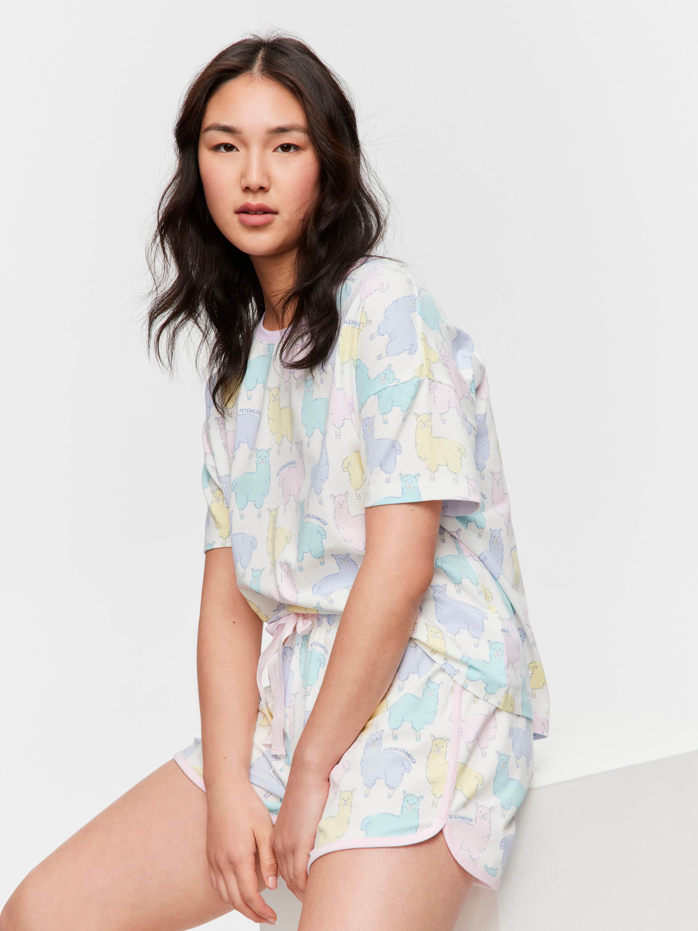 Pastel Llamas Pj Set
