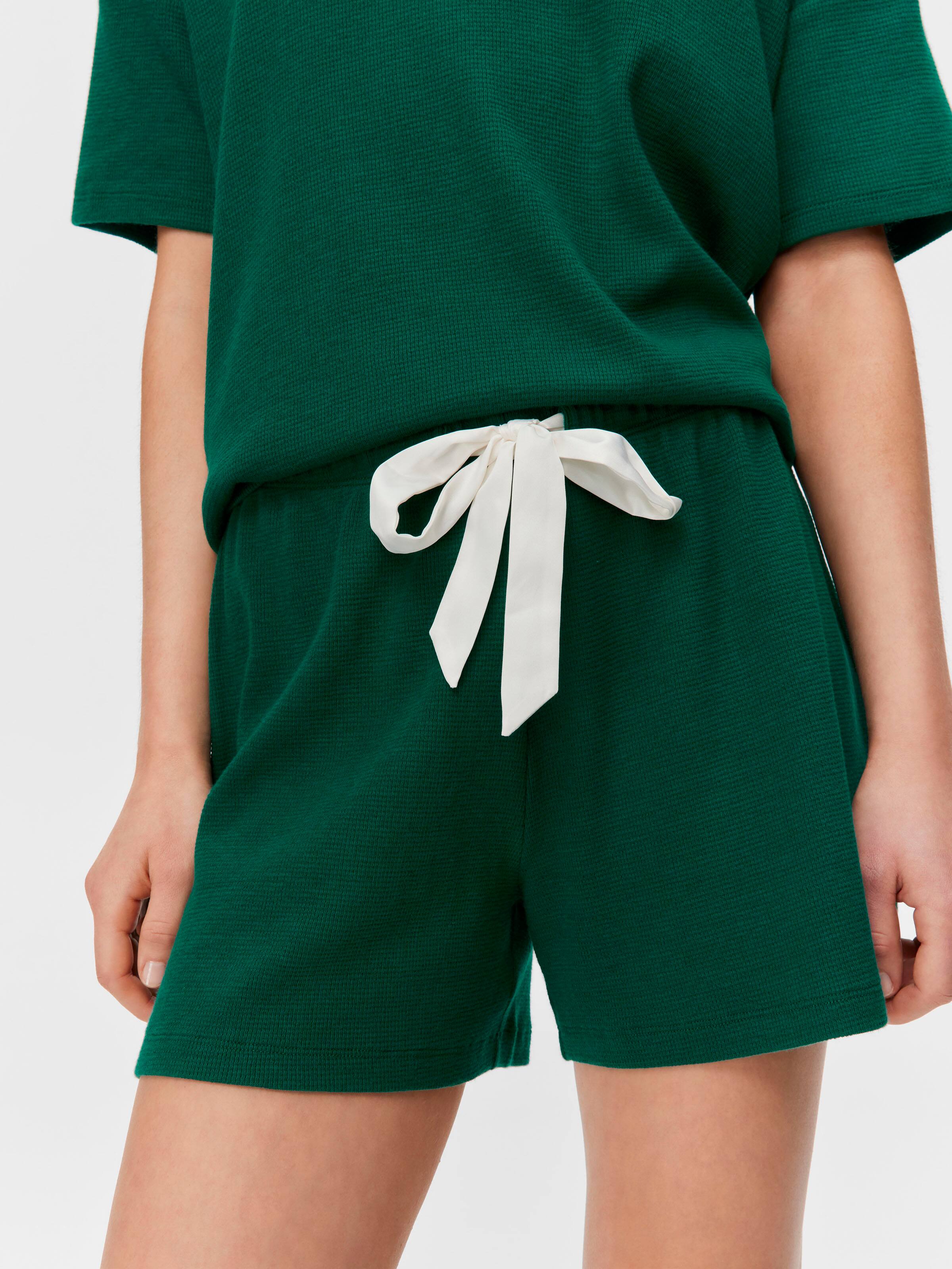 Green Waffle Short