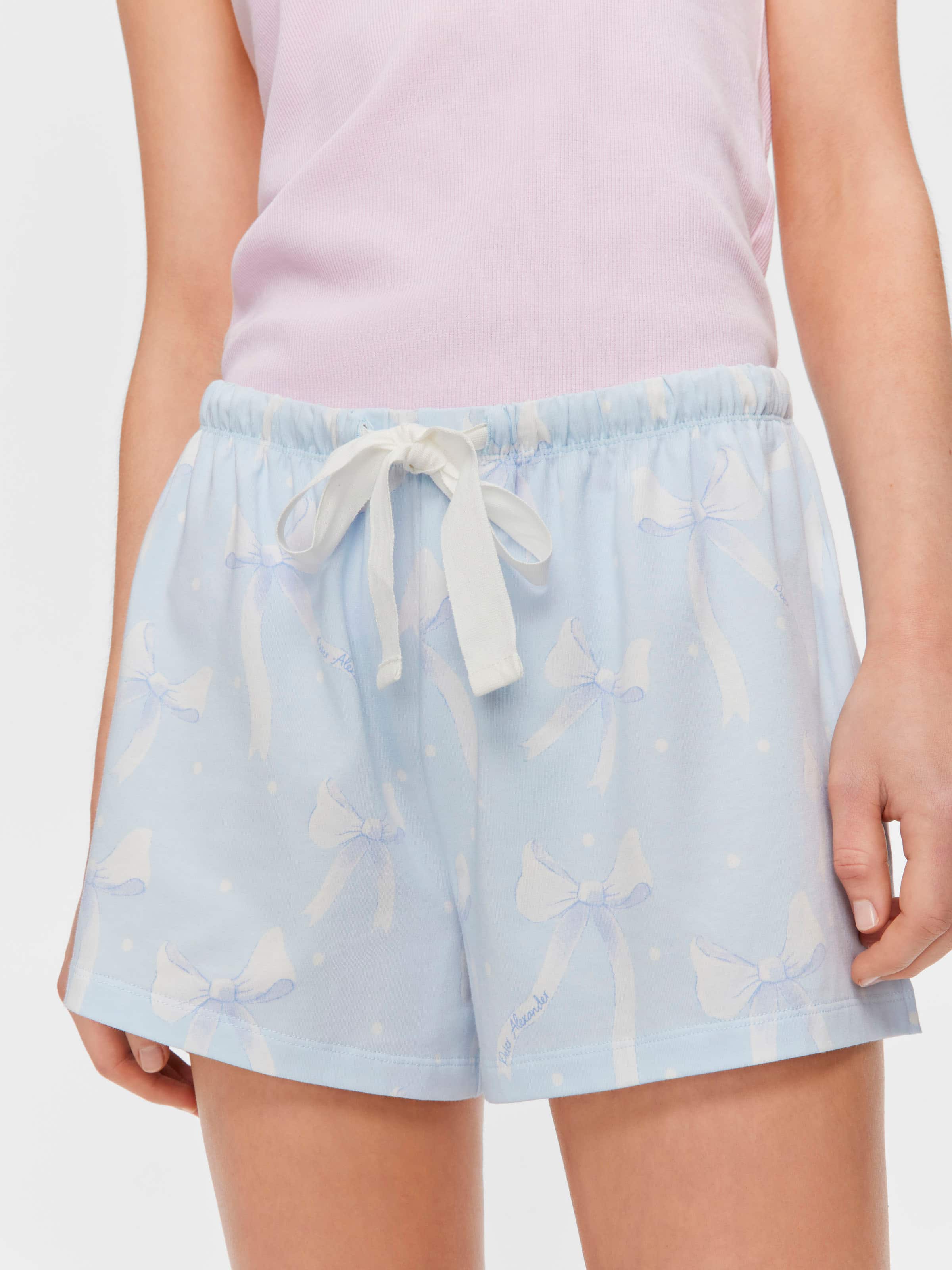 Soft Bow Mini Short