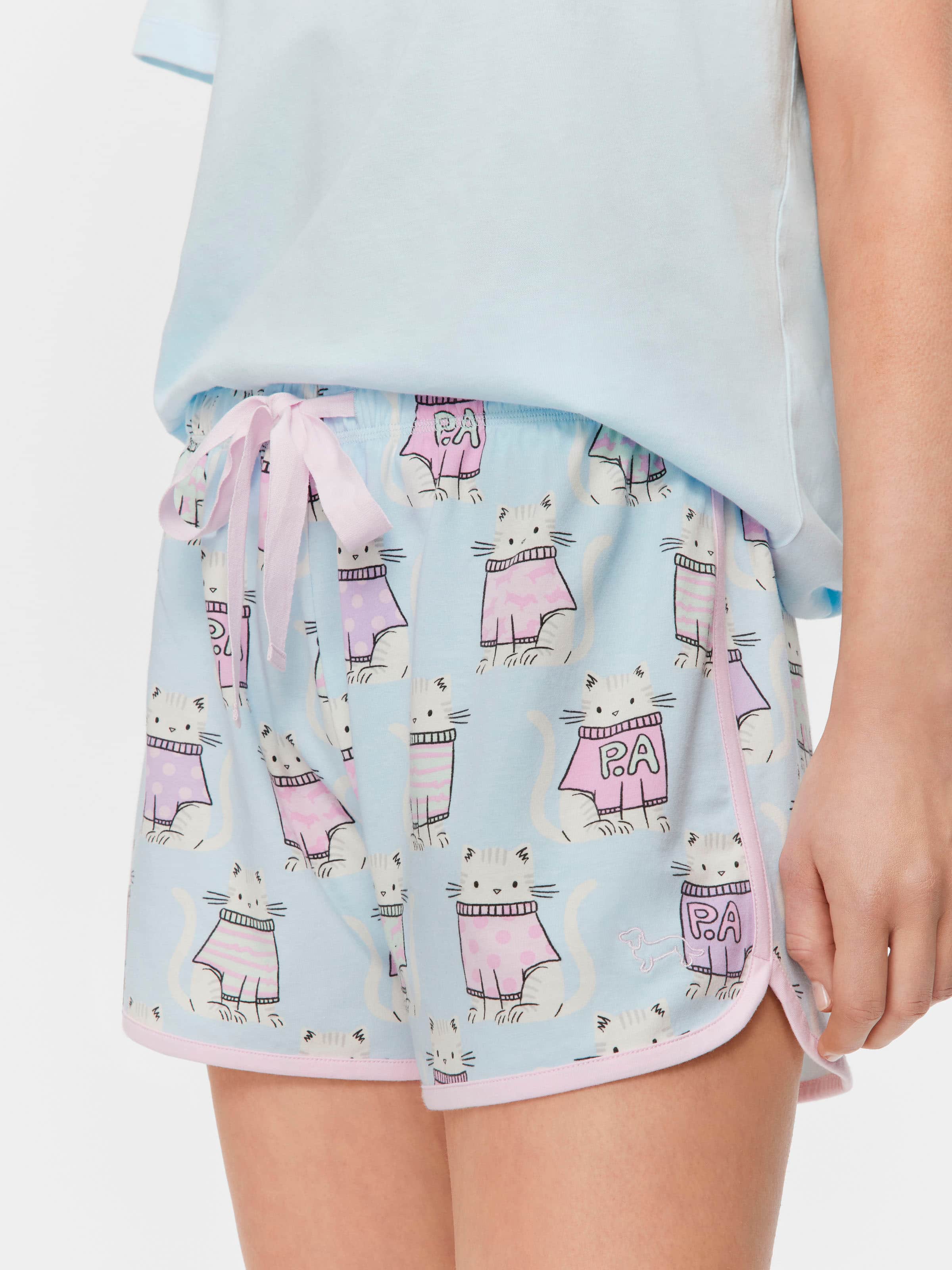 Sweater Cat Short