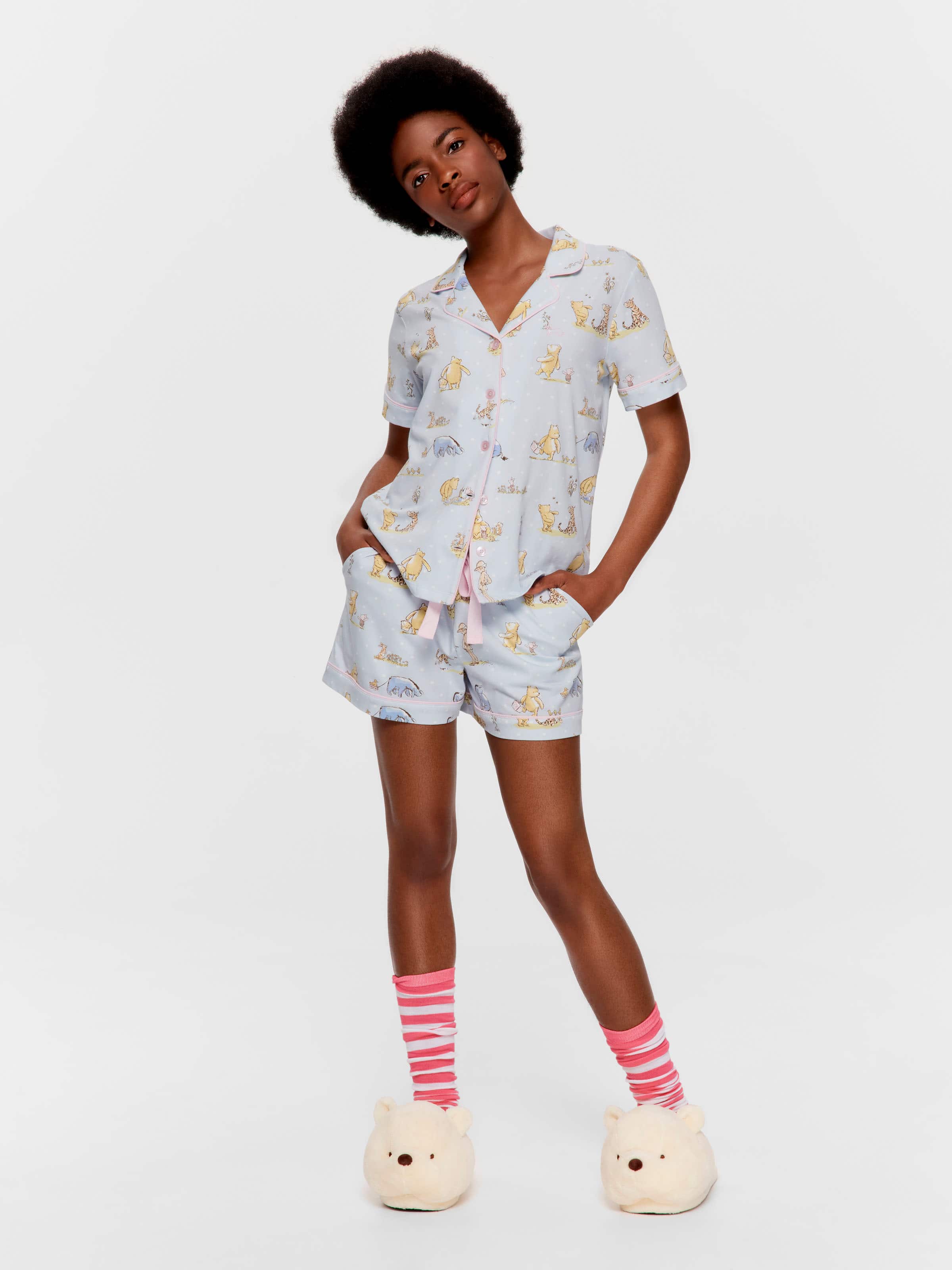 Winnie The Pooh Shortie Pj Set