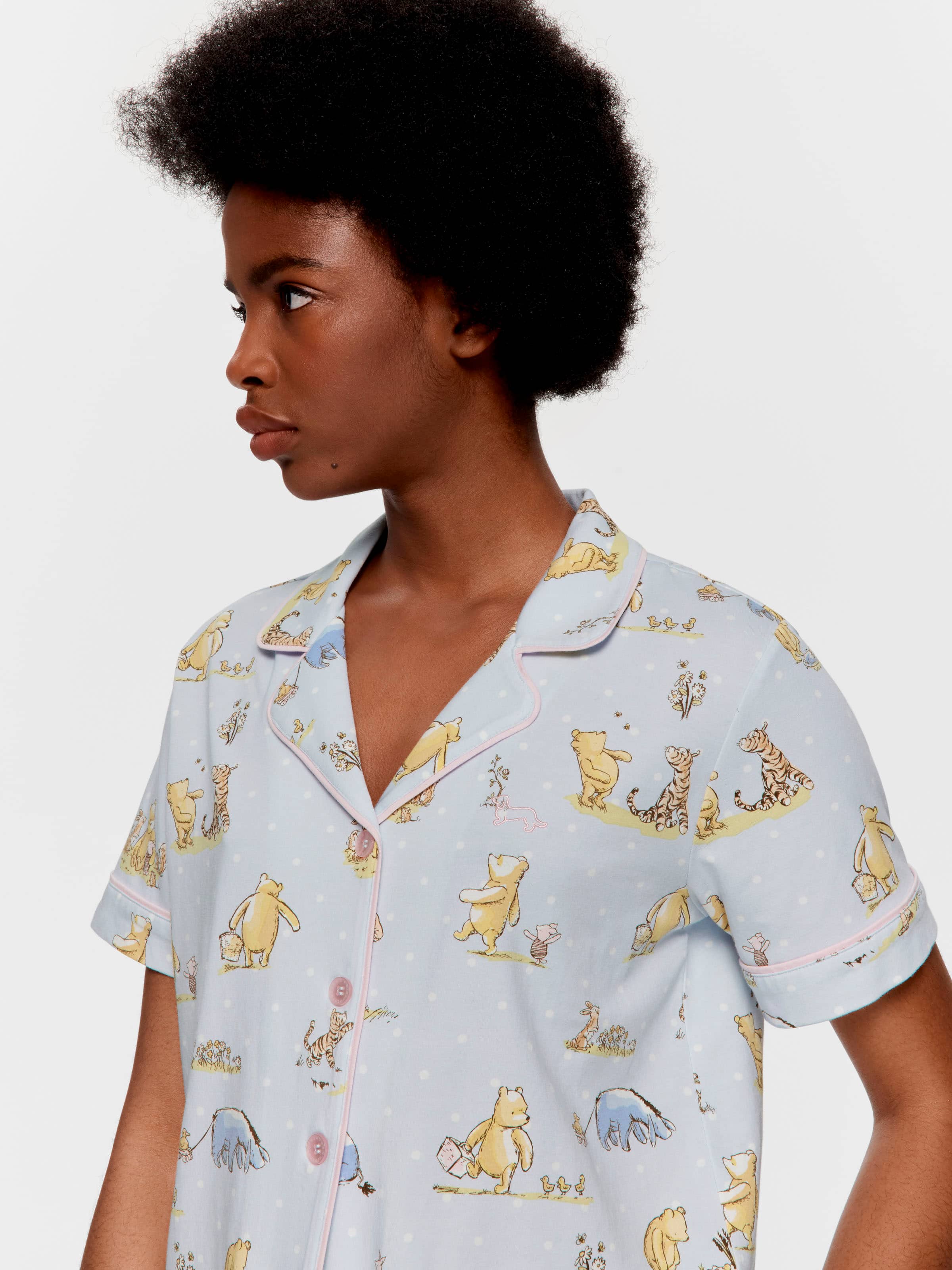 Winnie The Pooh Shortie Pj Set