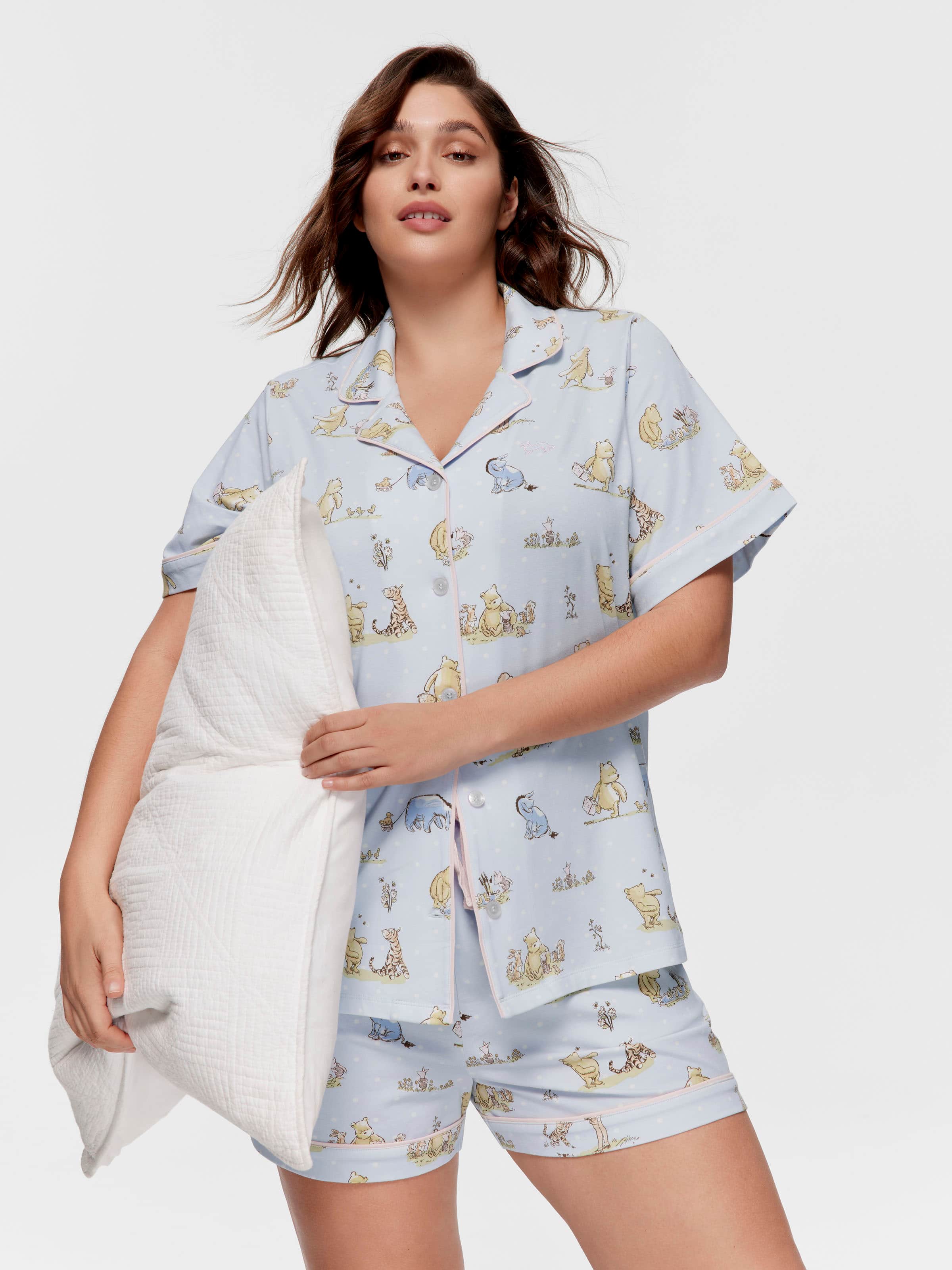 P.A. Plus Winnie The Pooh Shortie Pj Set