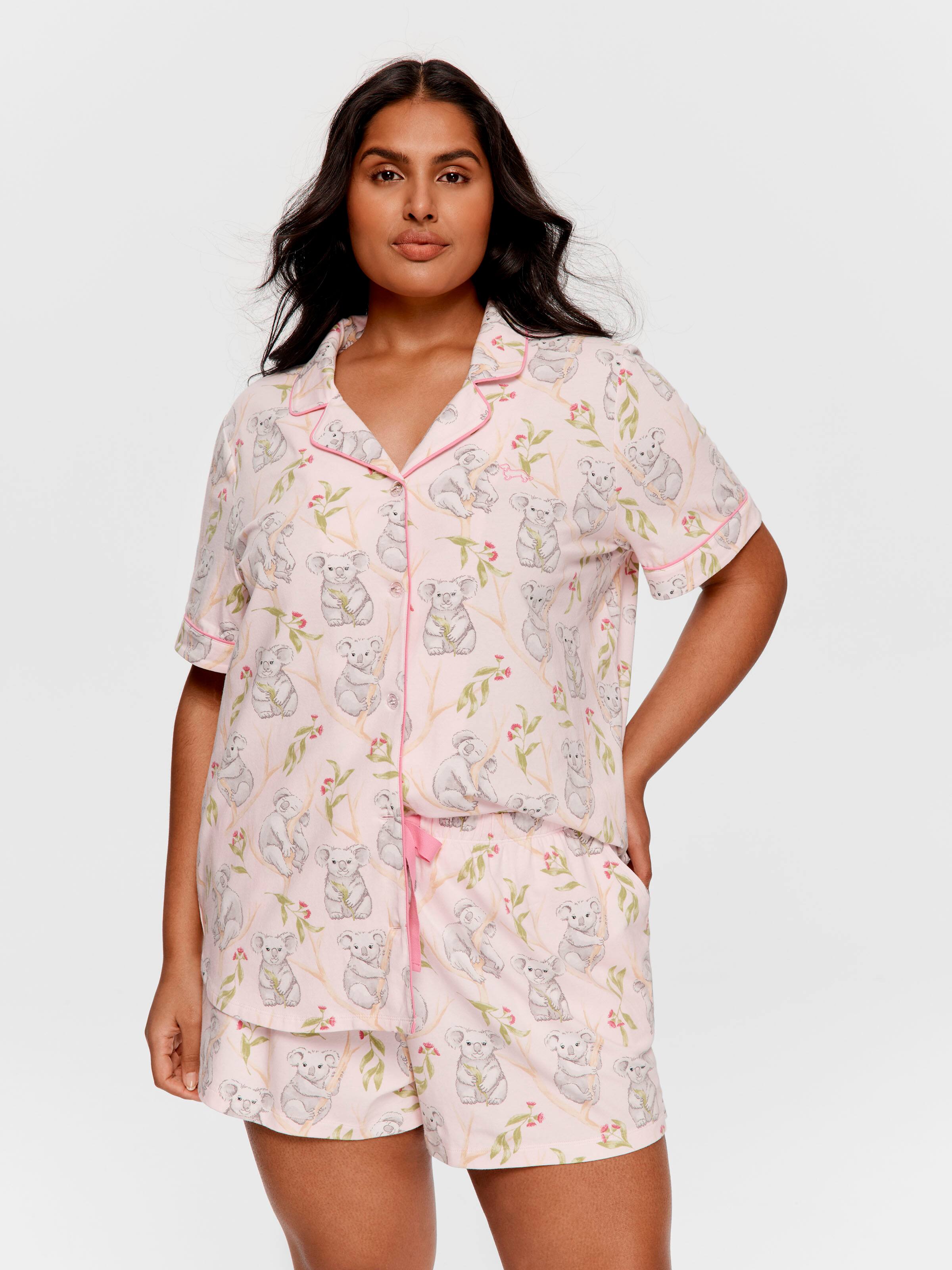 P.A. Plus Koala Shortie Pj Set