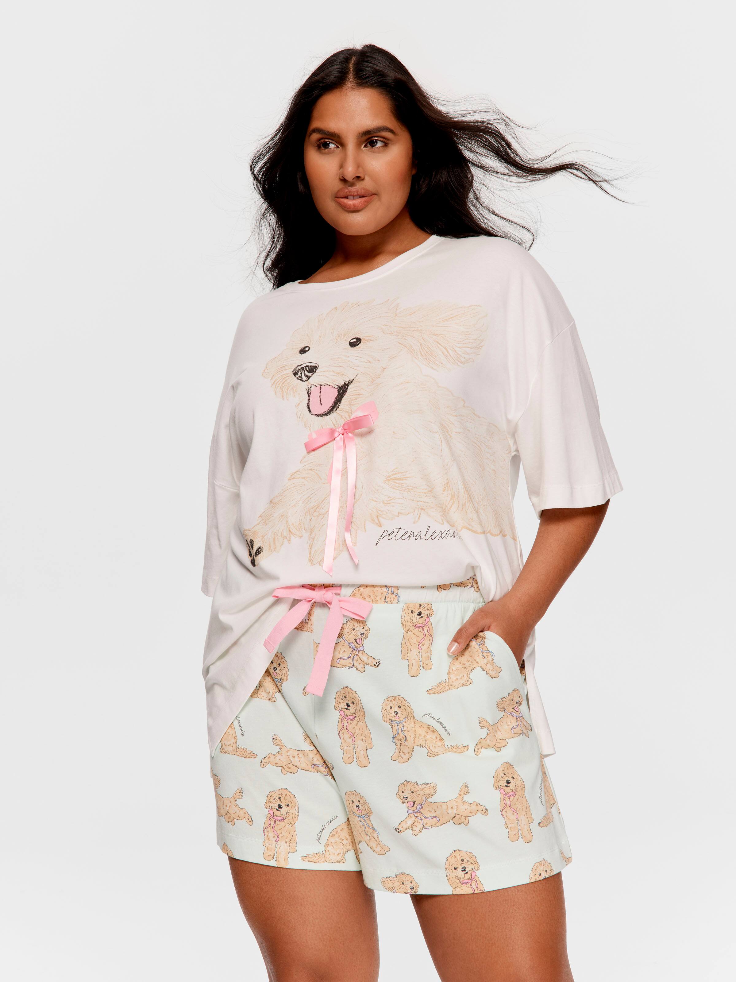 P.A. Plus Groodle Shortie Pj Set