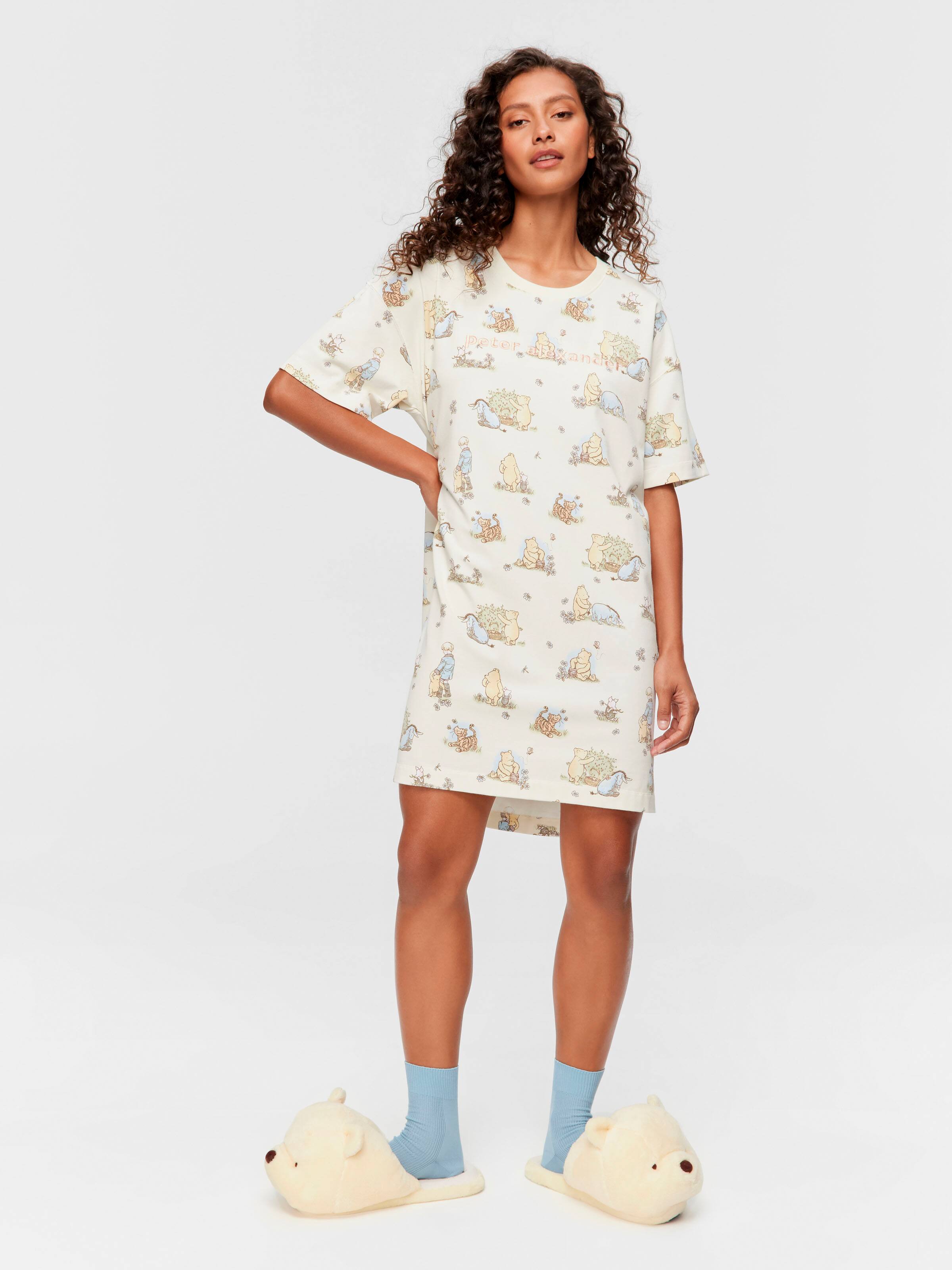Winnie The Pooh Split Hem Sleep Tee
